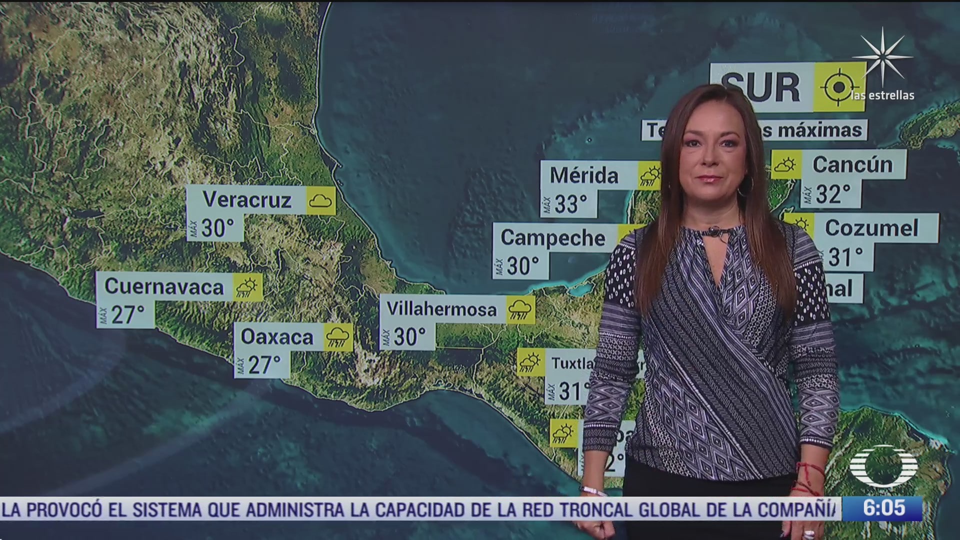 frente frio 2 provocara lluvias en el occidente de la peninsula de yucatan