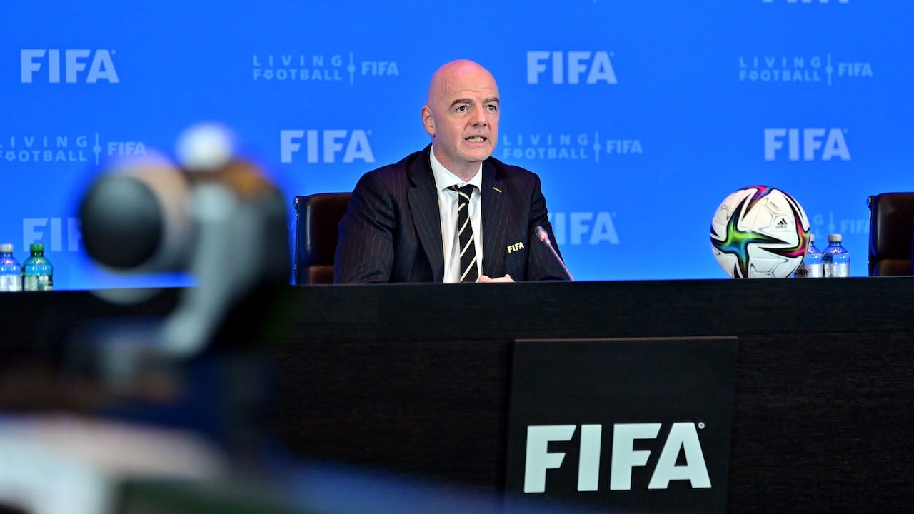 El presidente de la FIFA, Gianni Infantino (Getty Images)