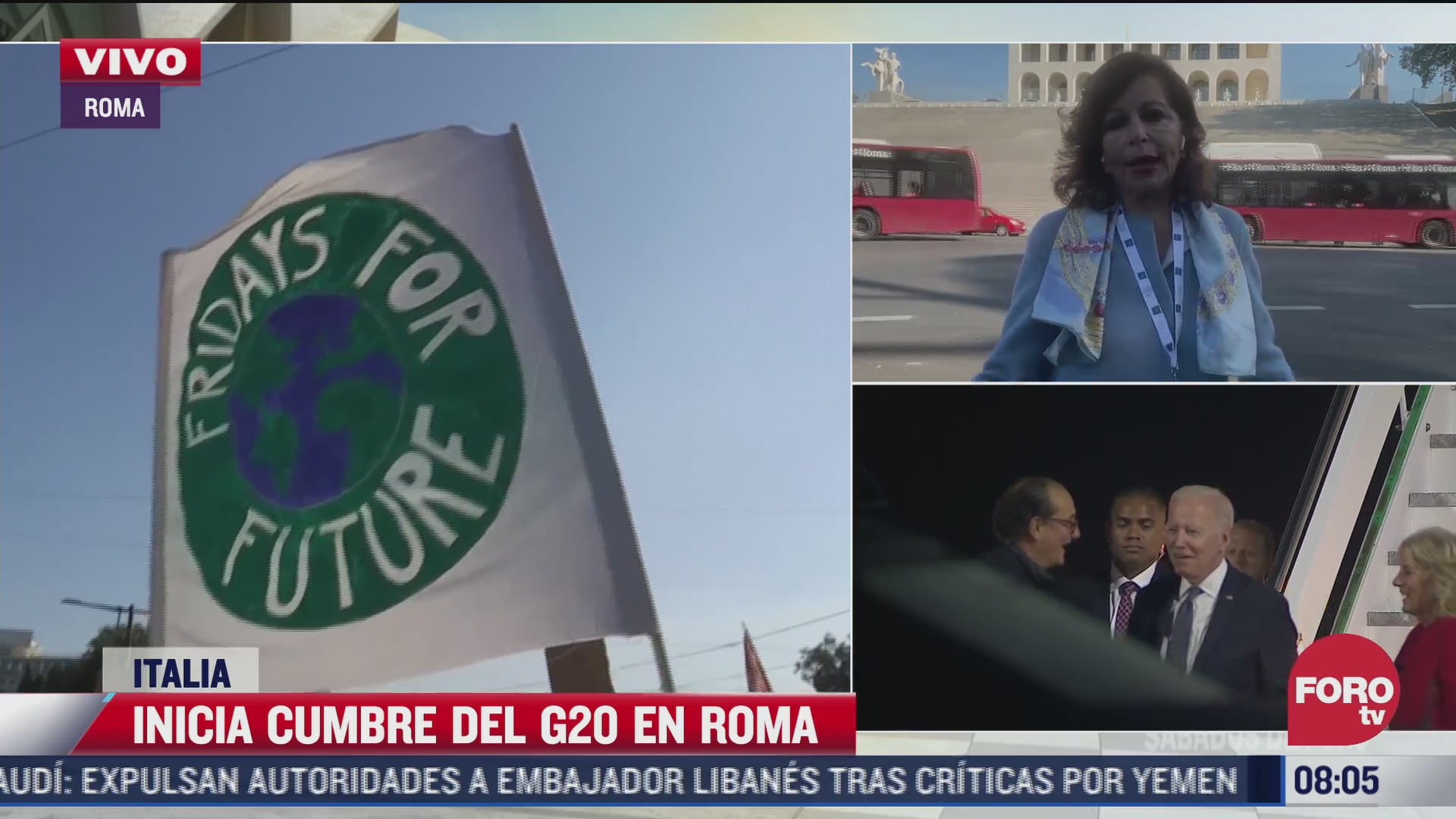 inicia cumbre del g20 en roma italia