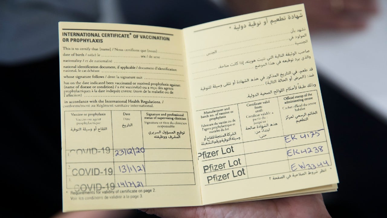 Israel exige la tercera dosis de vacuna covid para ‘pasaporte verde’