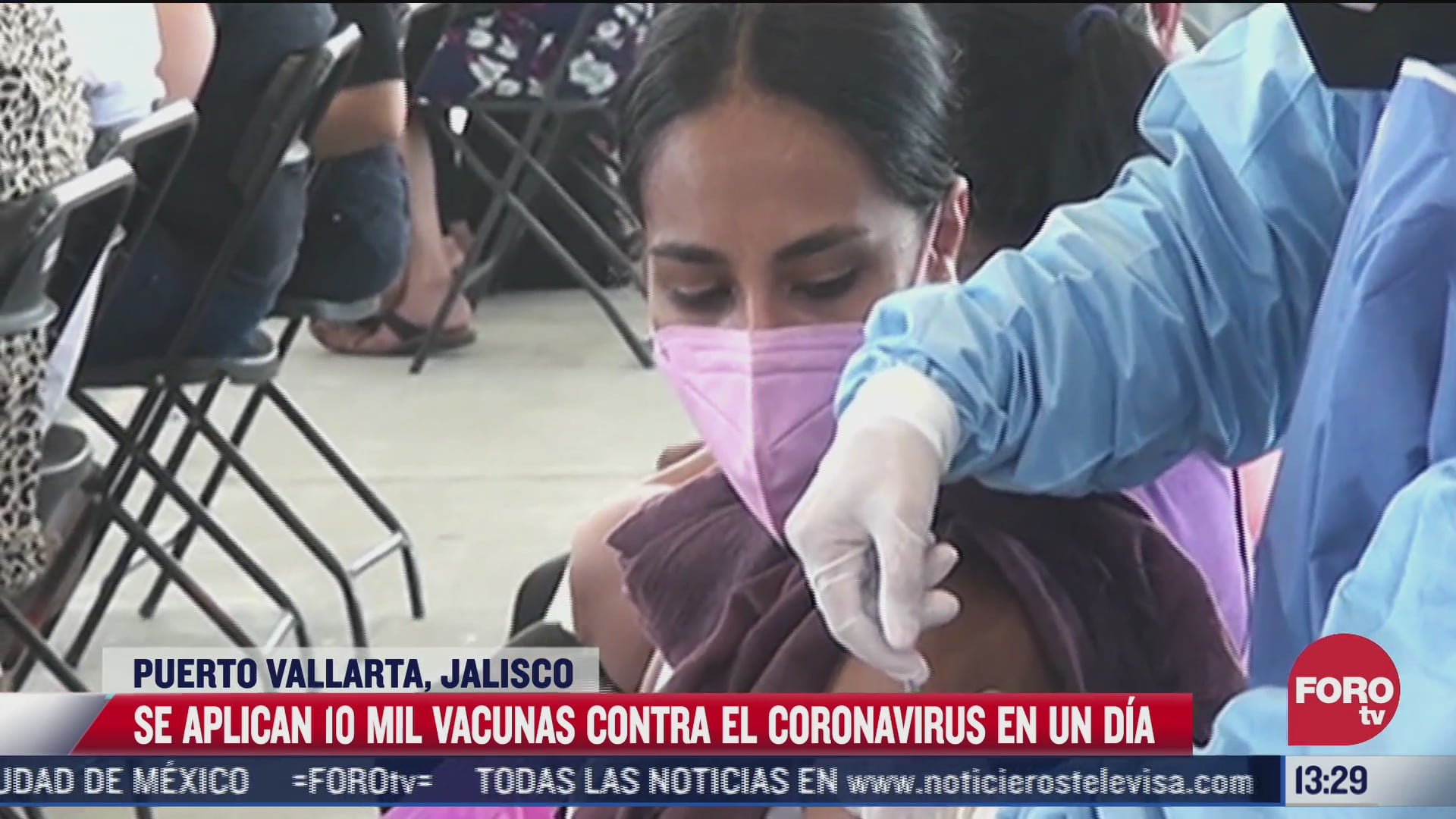 jovenes agotan vacunas en jornada de inmunizacion en puerto vallarta
