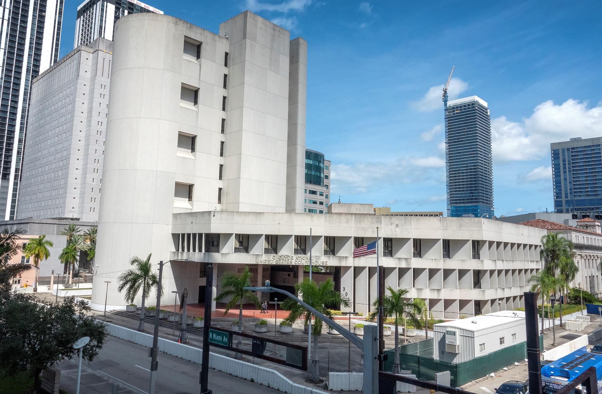 Palacio de Justicia de Estados Unidos C. Clyde Atkins donde el empresario colombo-venezolano Alex Saab, comparece ante un juez en Miami, Florida (EFE)