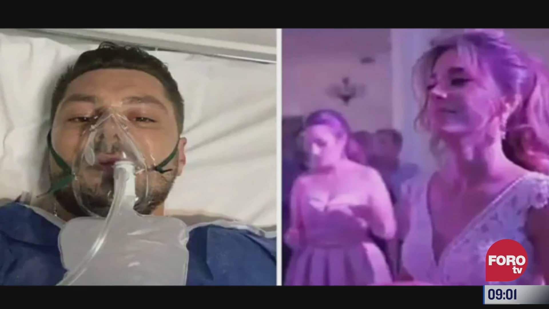 lanzan al novio al aire durante boda y termina en el hospital con dano vertebral