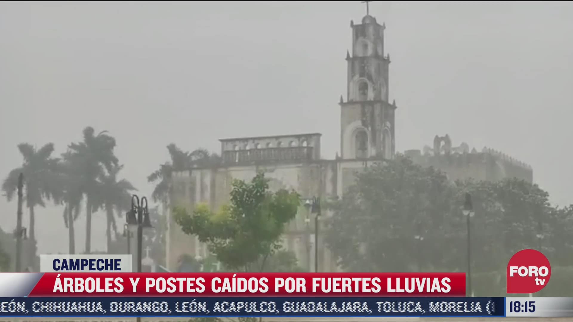lluvias afectan municipios de distintos estados de mexico