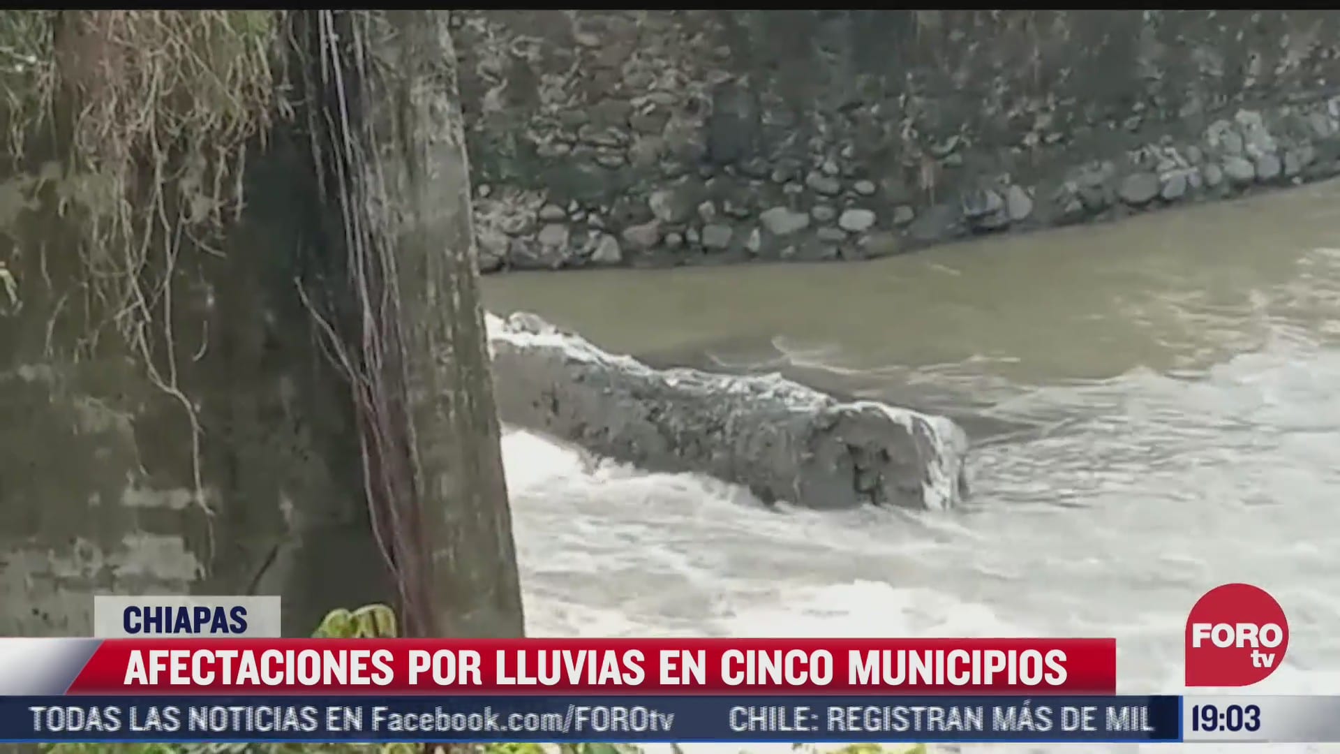 lluvias dejan afectaciones en al menos 5 municipios de chiapas