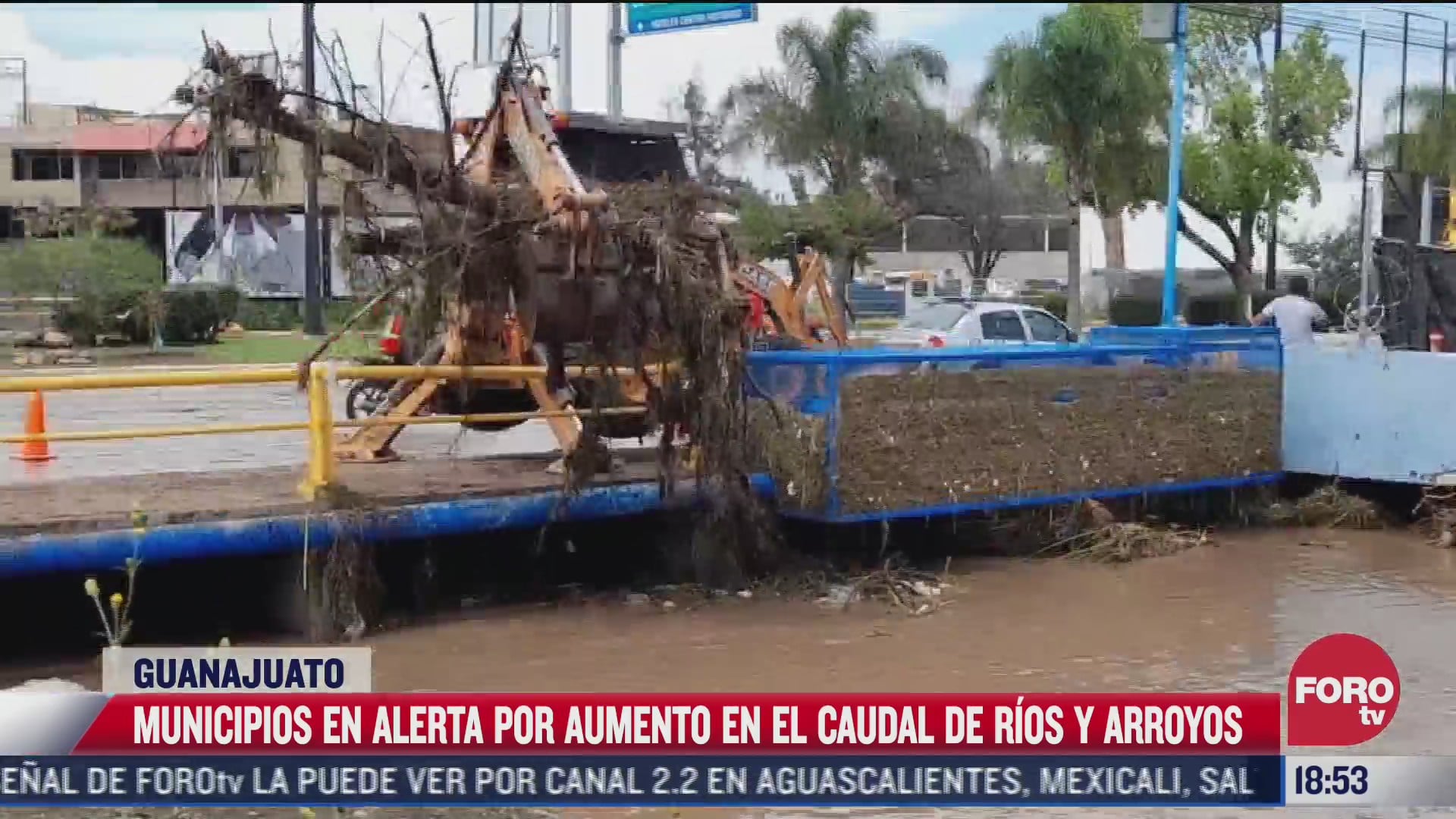 lluvias torrenciales provocan inundaciones en guanajuato