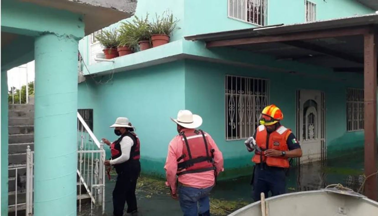 Más de 50 hogares en Guanajuato permanecen inundados.