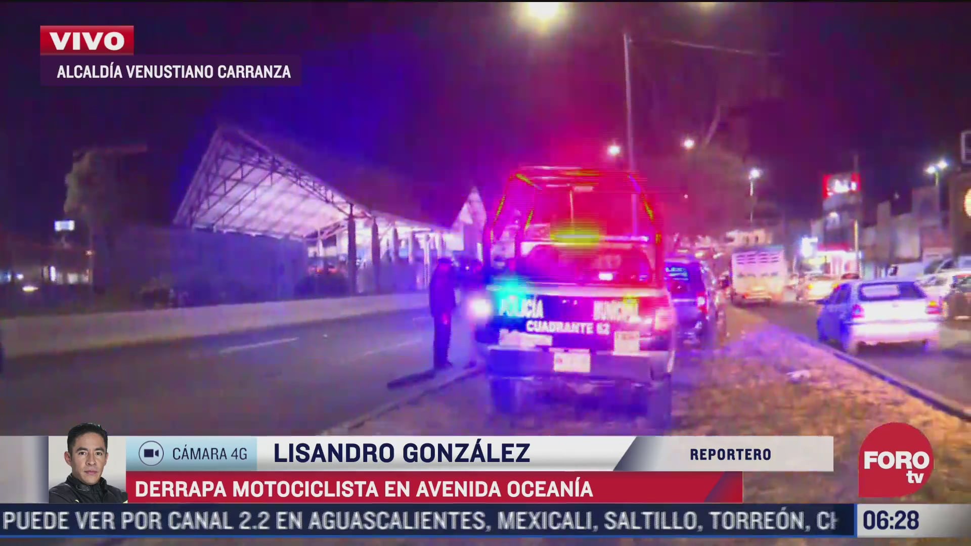 muere motociclista al derrapar en avenida central estado de mexico