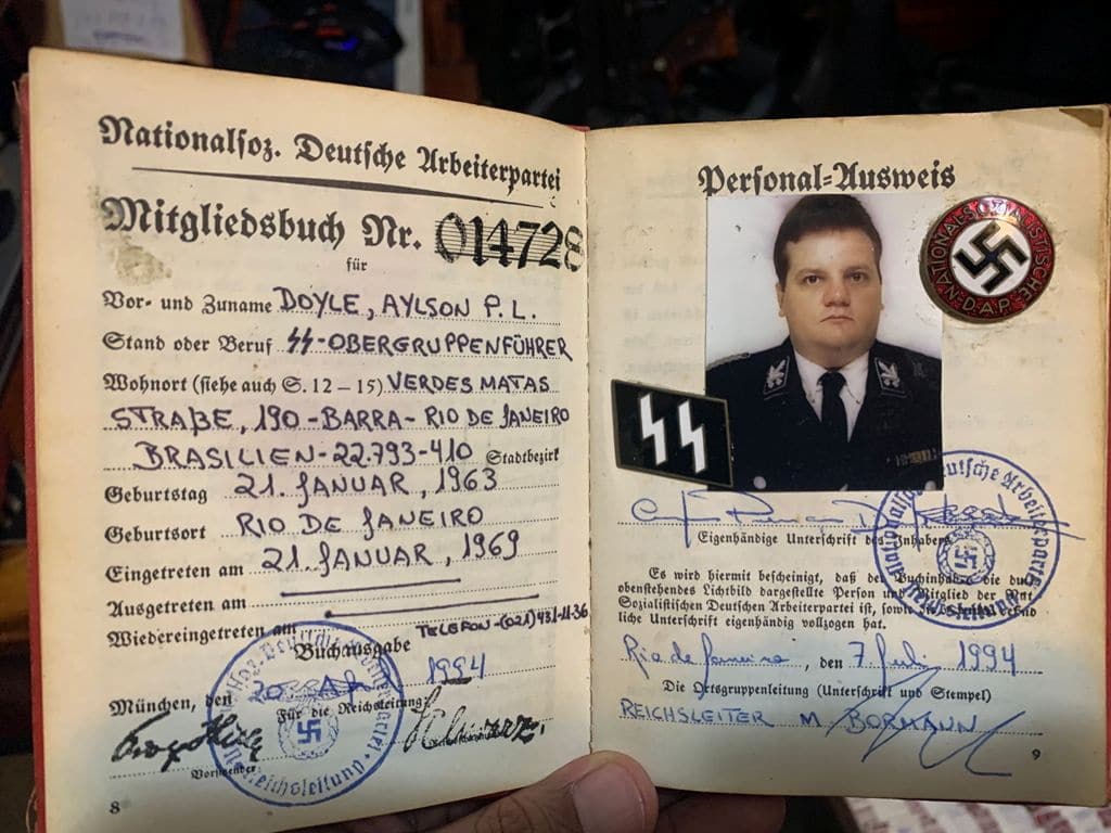 nazi, uniformes, nazismo, colección, Brasil