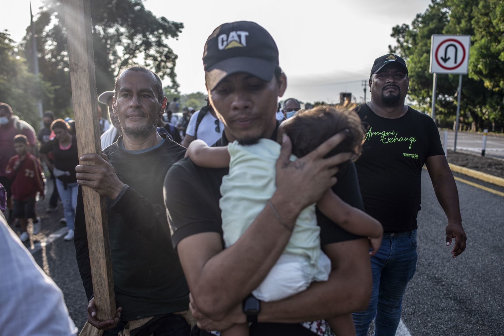 Integrantes de la caravana migrante que se dirige a la CDMX (Cuartoscuro)