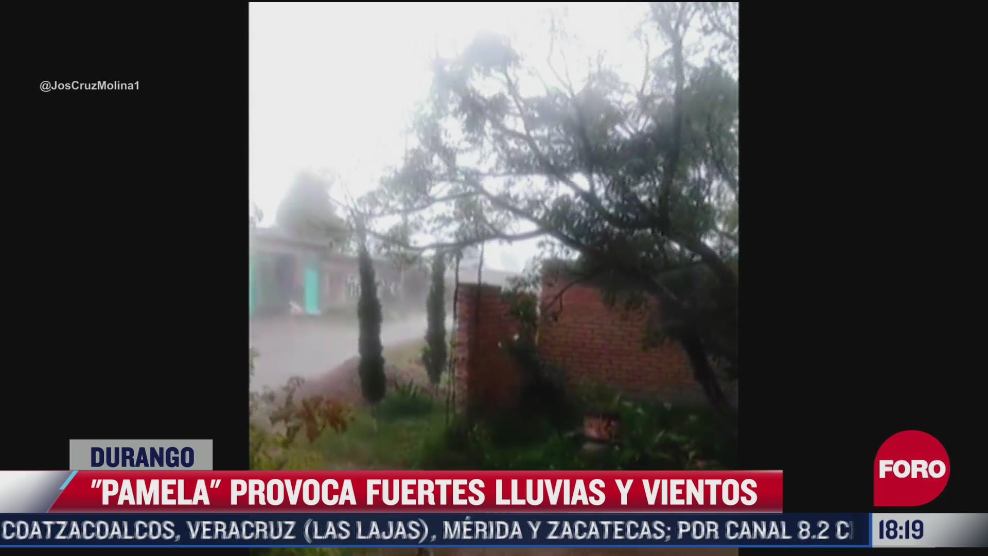 pamela provoca fuertes vientos y lluvias en mexico