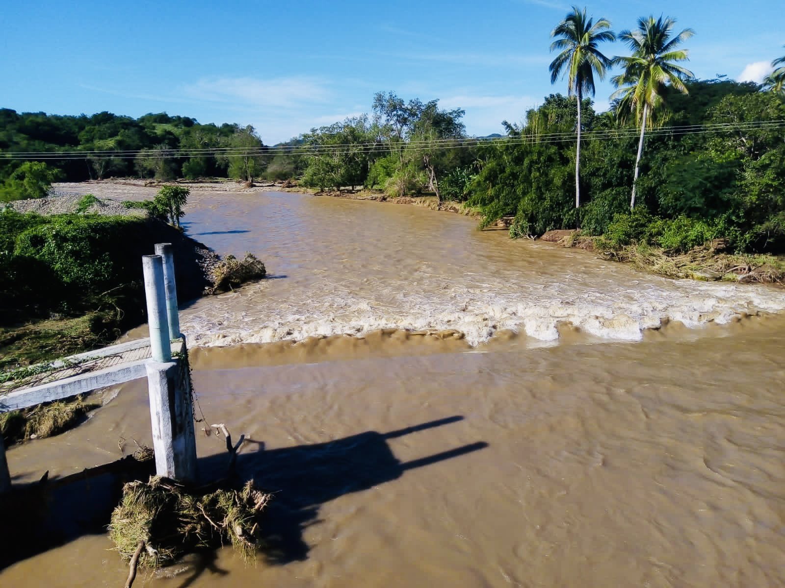 Petatlán, el municipio de Guerrero más afectado por el paso del huracán Rick