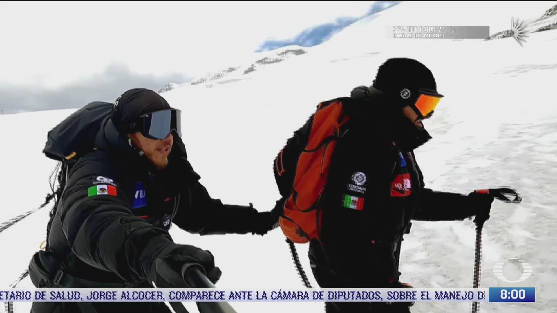 rafael jaramillo alpinista ciego y omar alvarez buscan escalar las montanas mas altas del mundo