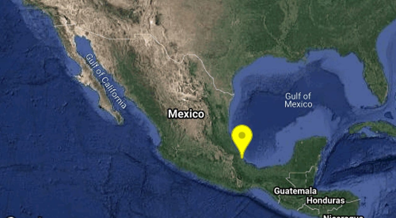 Se registra sismo de 4.0 grados en Veracruz