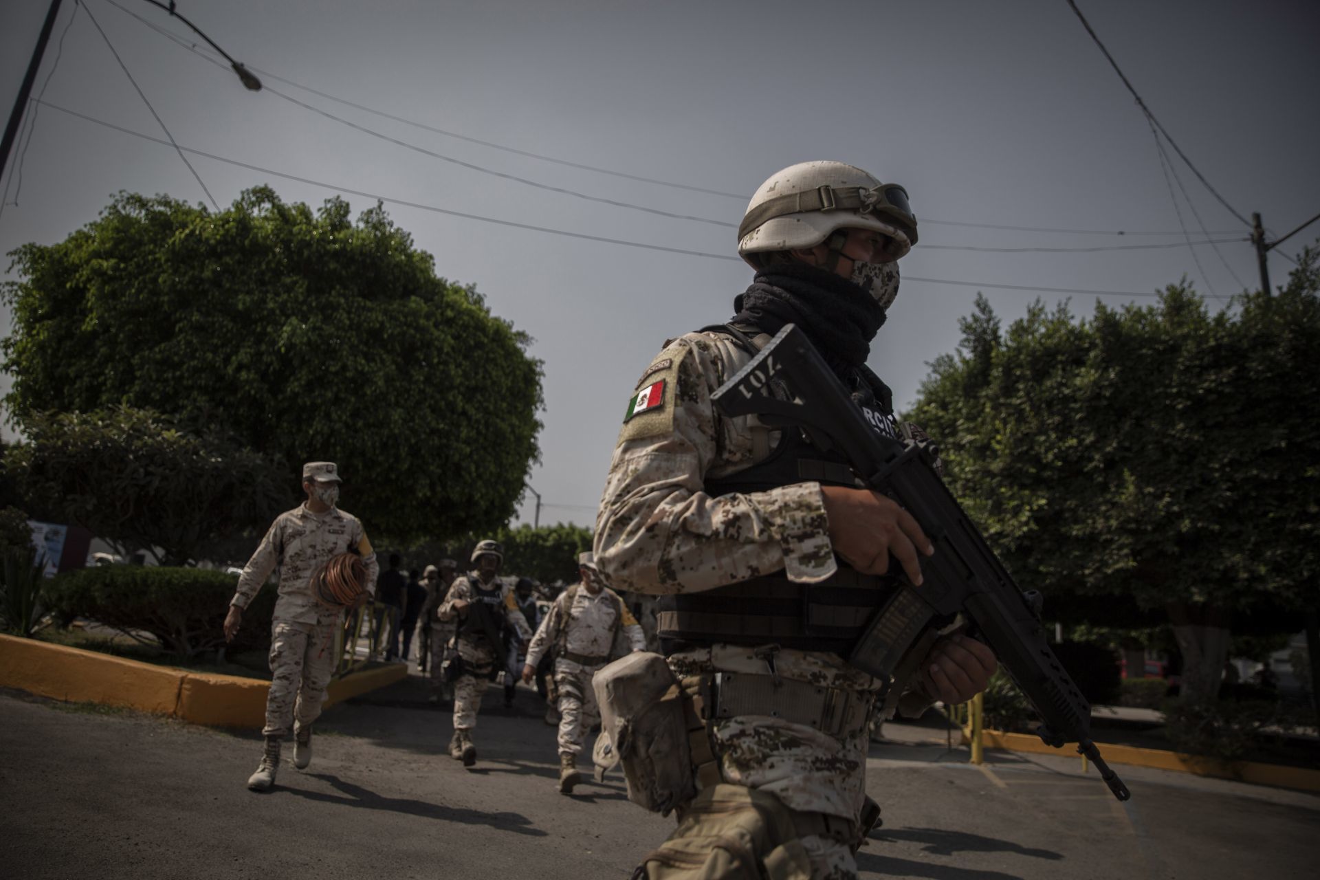 Militares realizan brigada el marco del arranque de la Semana de Paz y Seguridad en Baja California (Cuartoscuro)