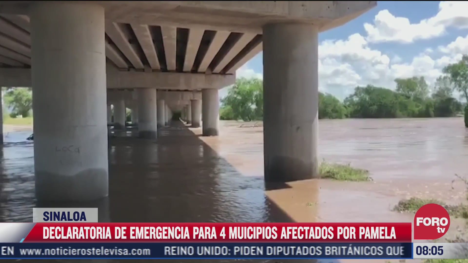 sinaloa solicita declaratoria de emergencia para cuatro municipios afectados por pamela