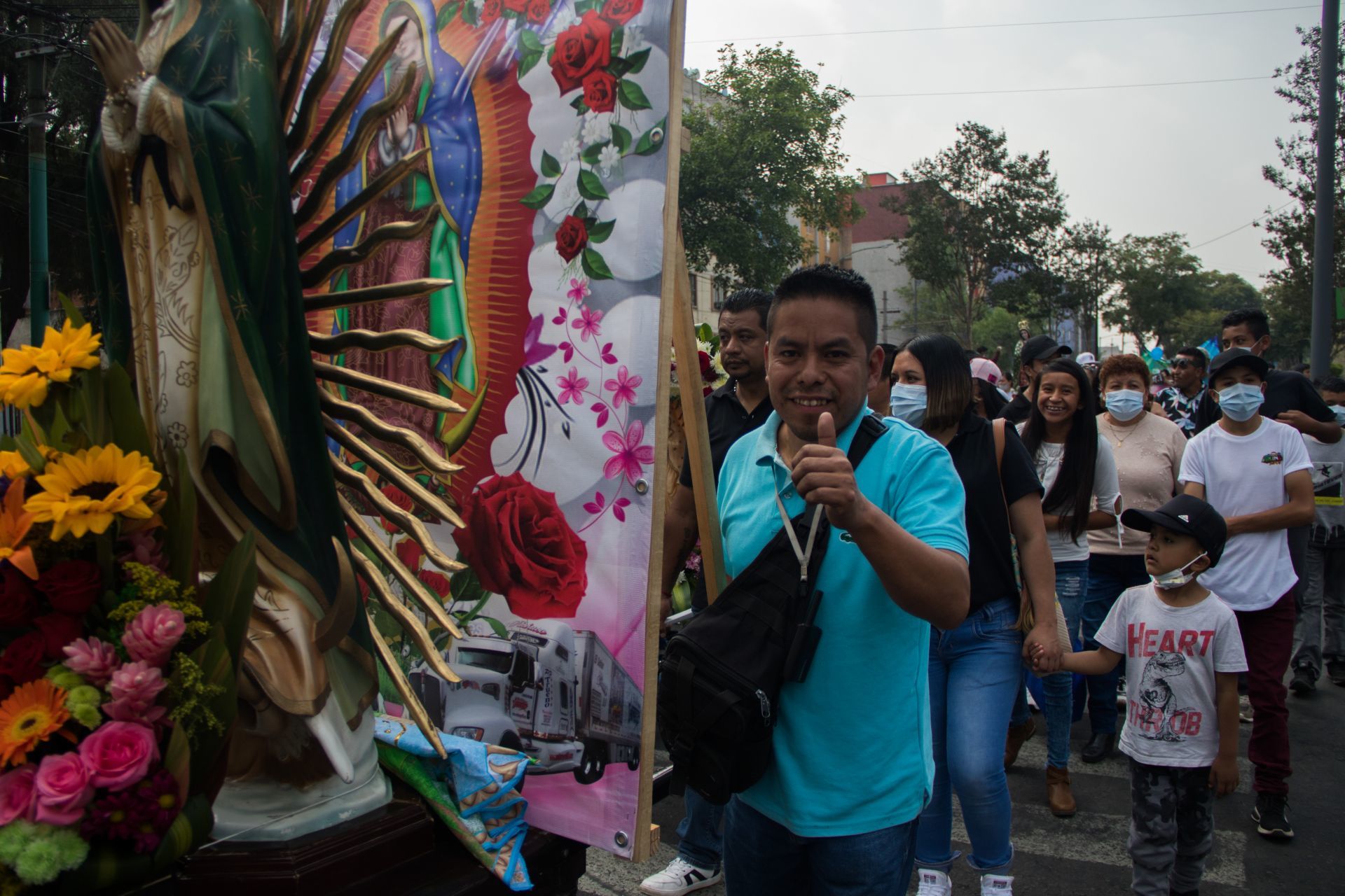 Sonideros inician formalmente la temporada de peregrinaciones hacia la Basílica de Guadalupe