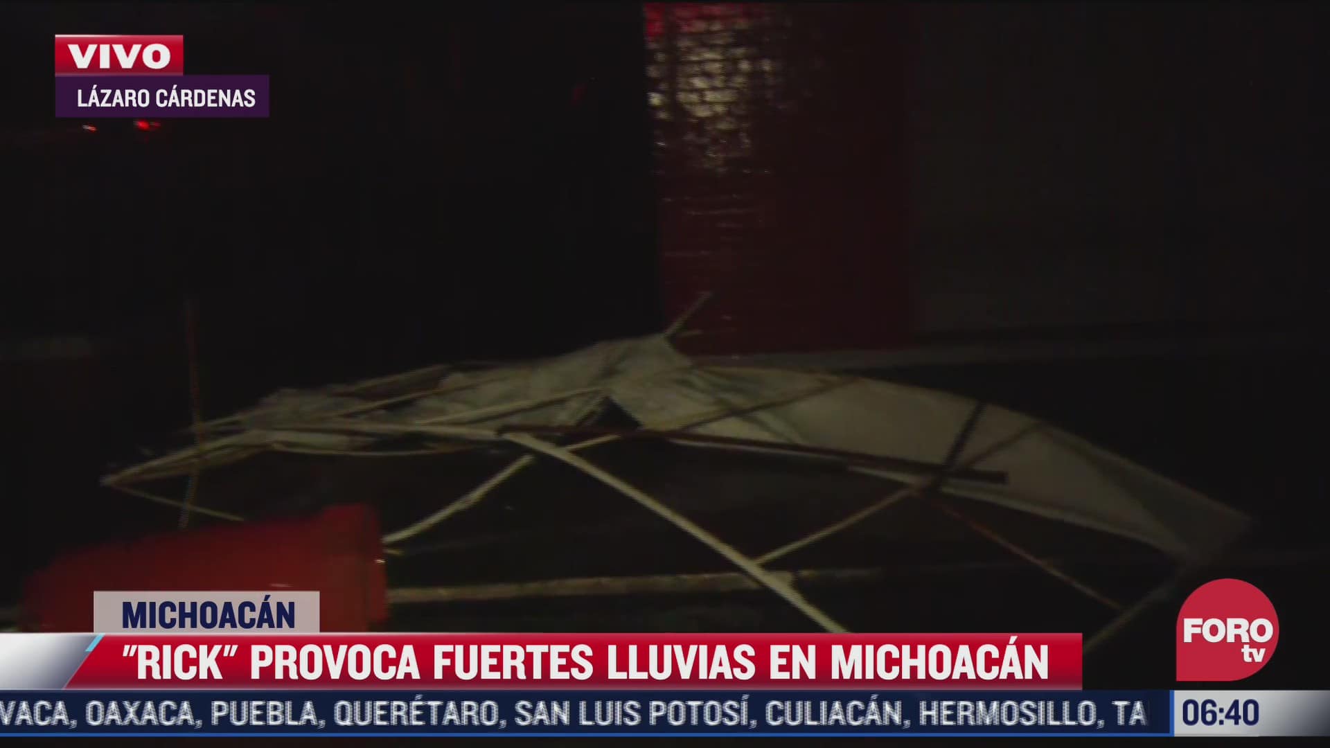 suspenden clases en lazaro cardenas michoacan por impacto de huracan rick