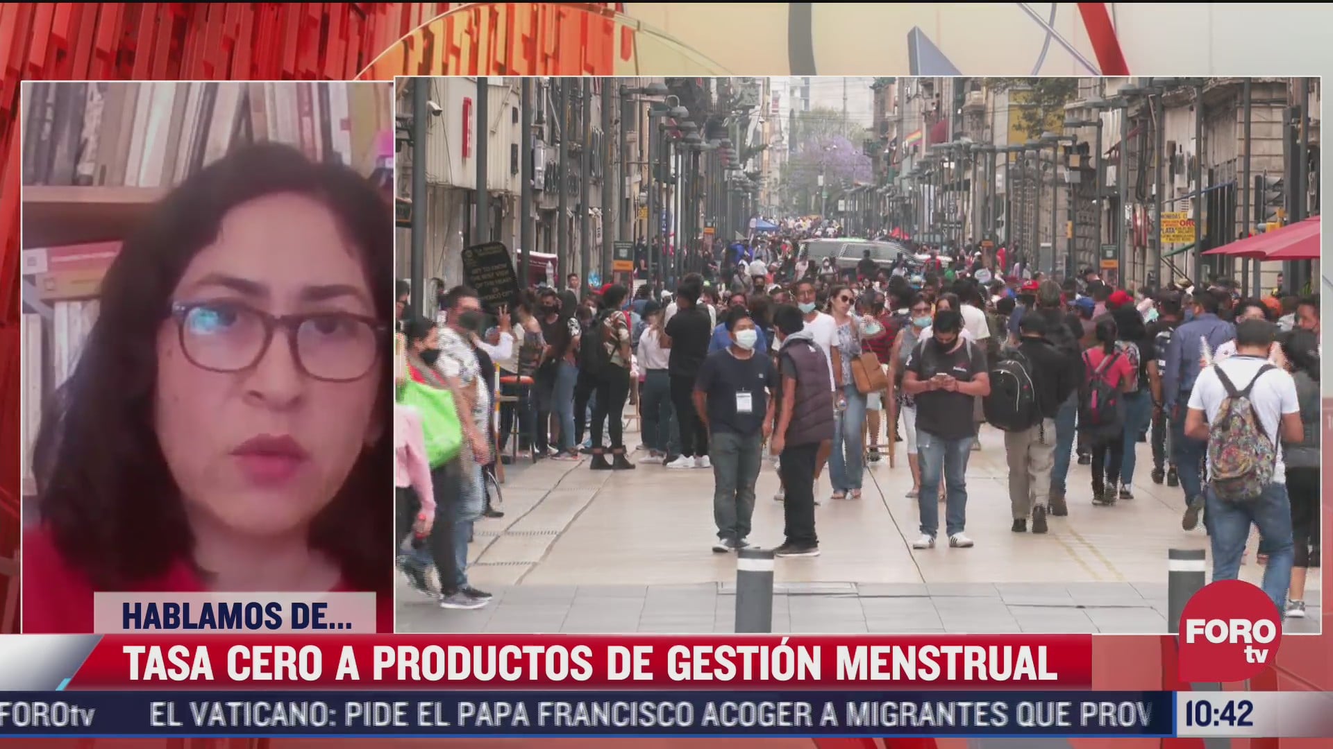 tasa cero a productos de gestion menstrual en mexico