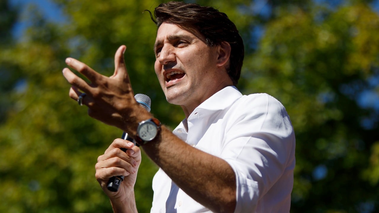 El primer ministro de Canadá, Justin Trudeau (Getty Images)