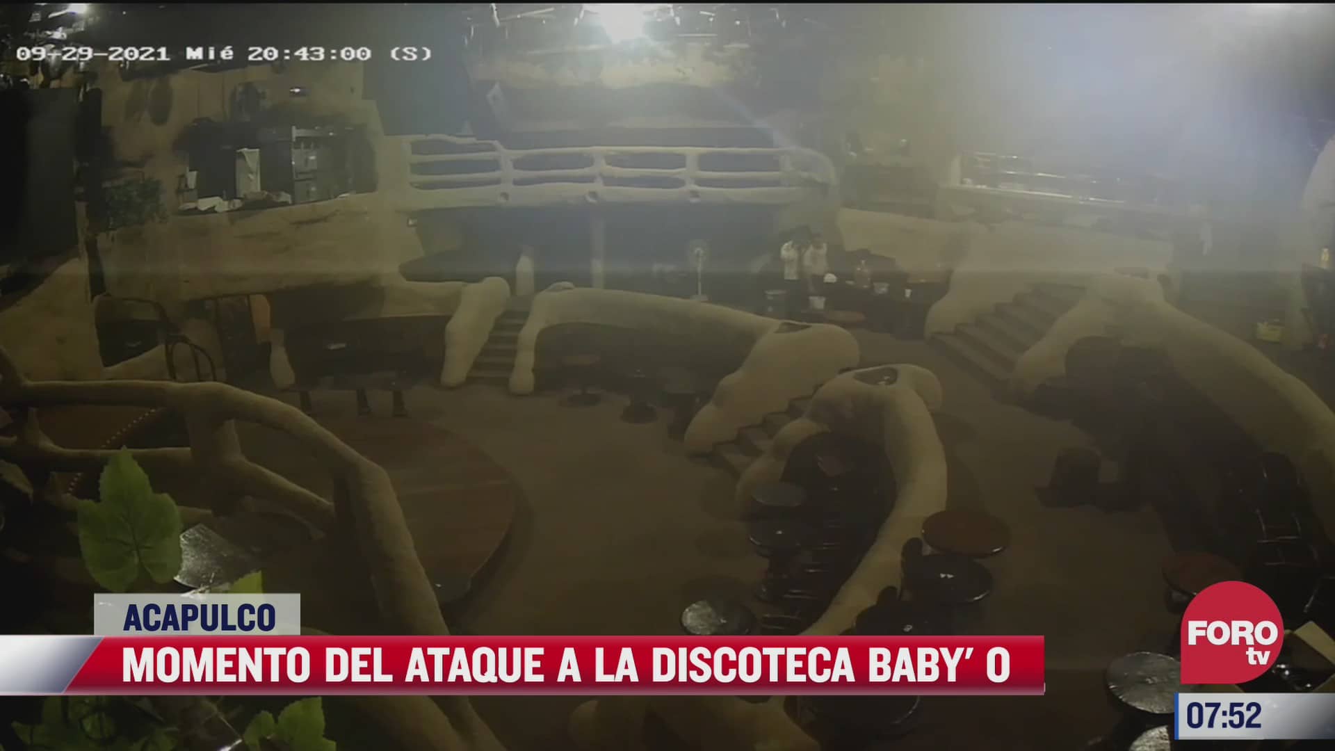 video exclusivo del momento en que hombres armados incendian el babyo en acapulco
