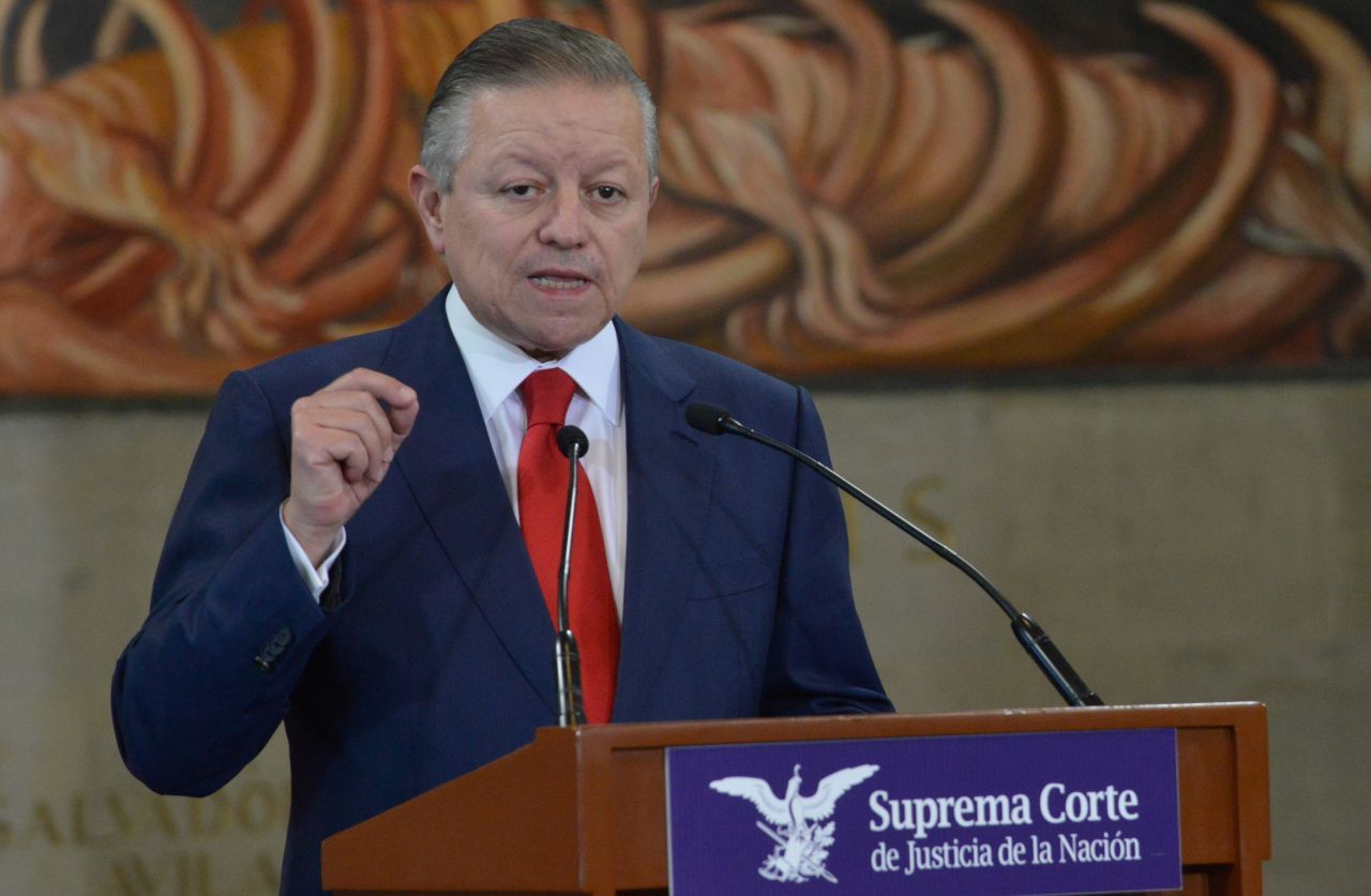 Arturo Zaldívar, ministro presidente de la Suprema Corte de Justicia de la Nación (SCJN), ofreció conferencia de prensa (Cuartoscuro)
