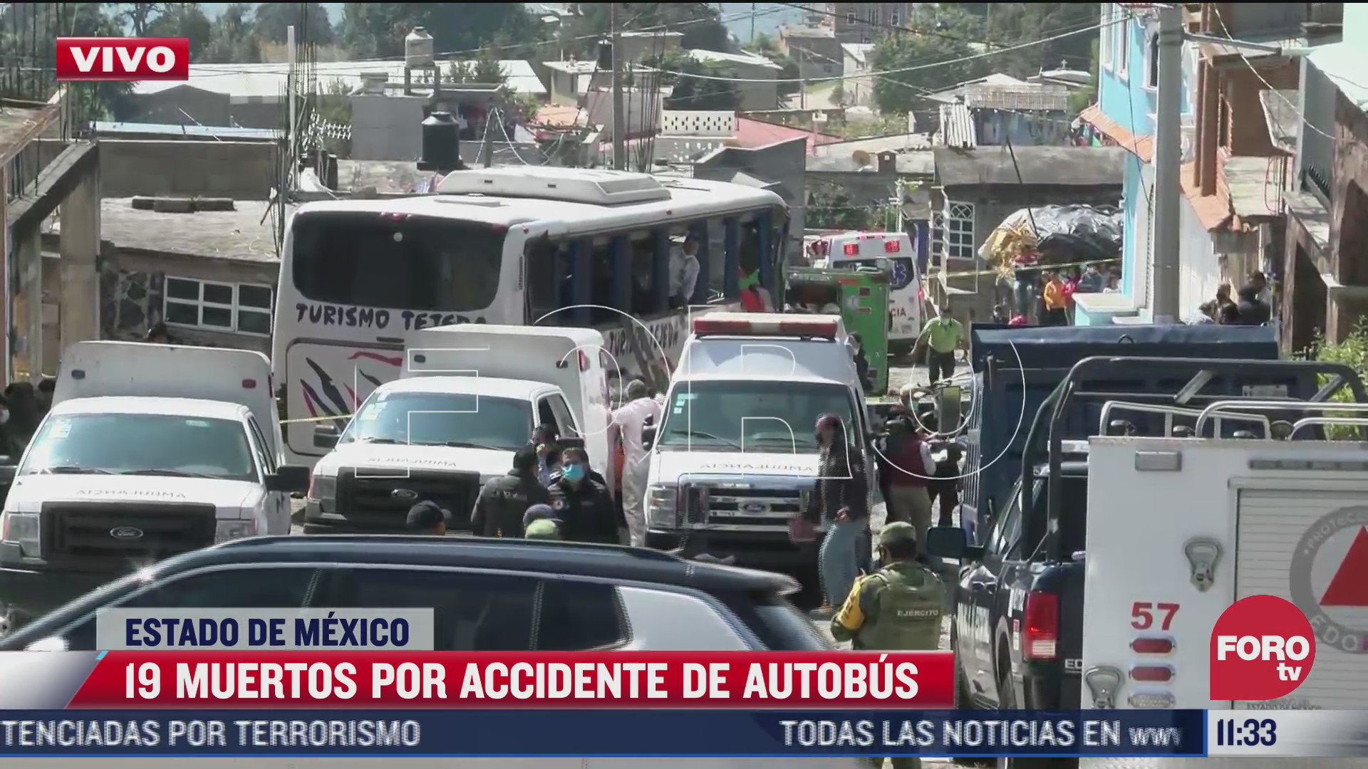 al menos 19 muertos y 28 heridos por choque en joquicingo estado de mexico