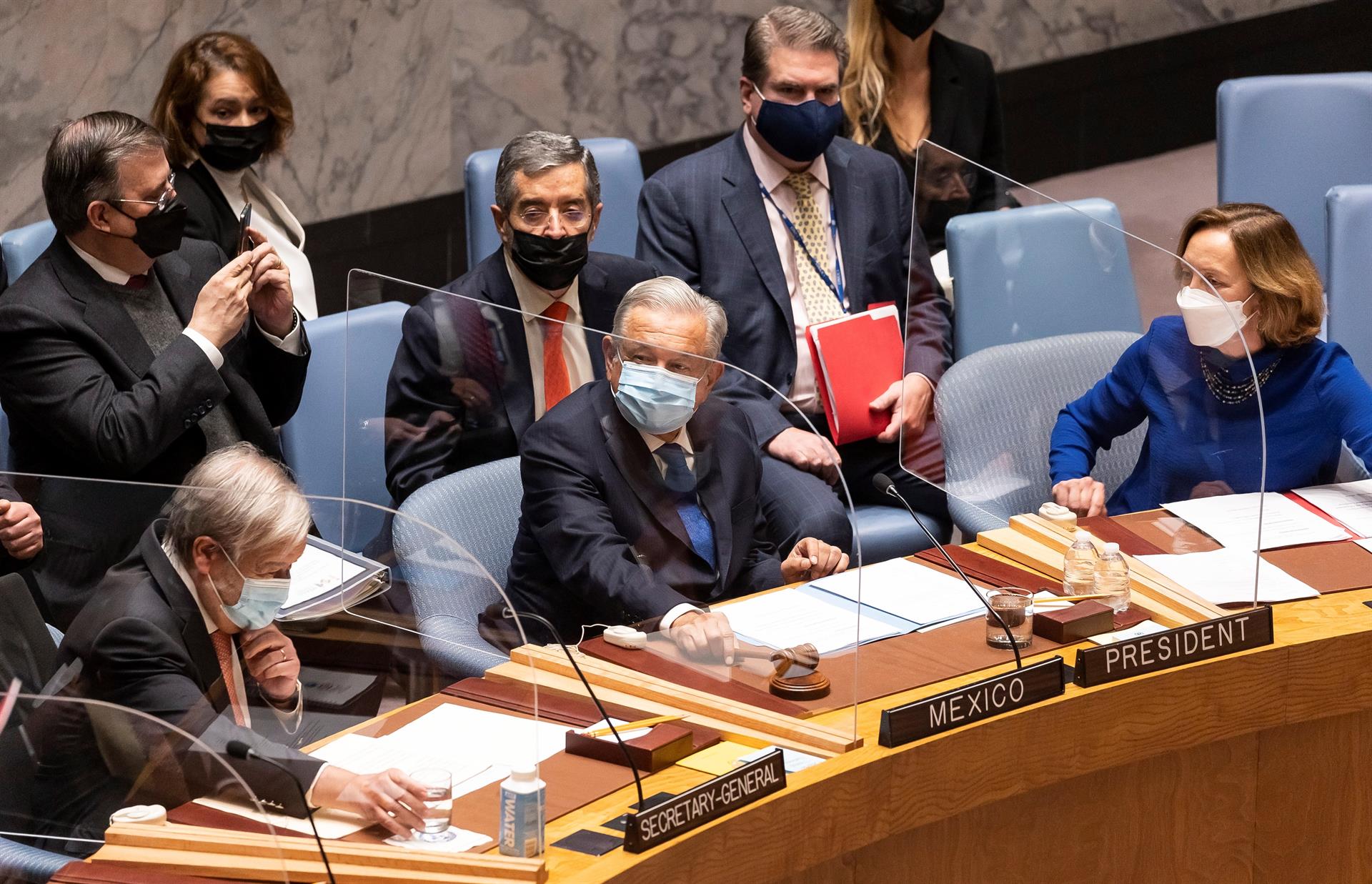 AMLO en el Consejo de Seguridad de la ONU