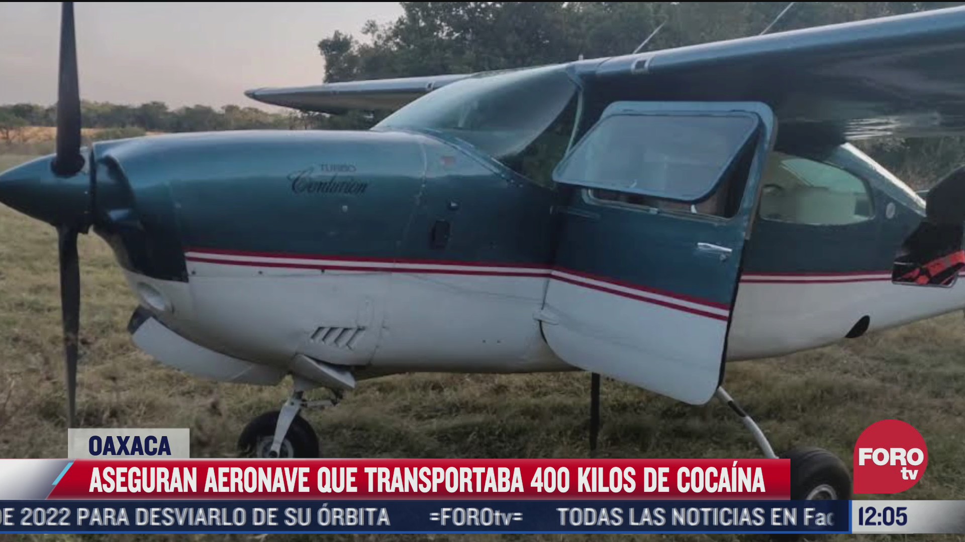 aseguran avioneta con cargamento de cocaina en oaxaca