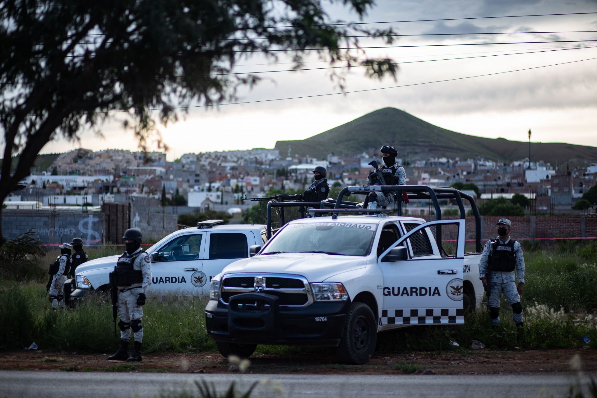 Atacan a convoy de la Guardia Nacional en Zacatecas