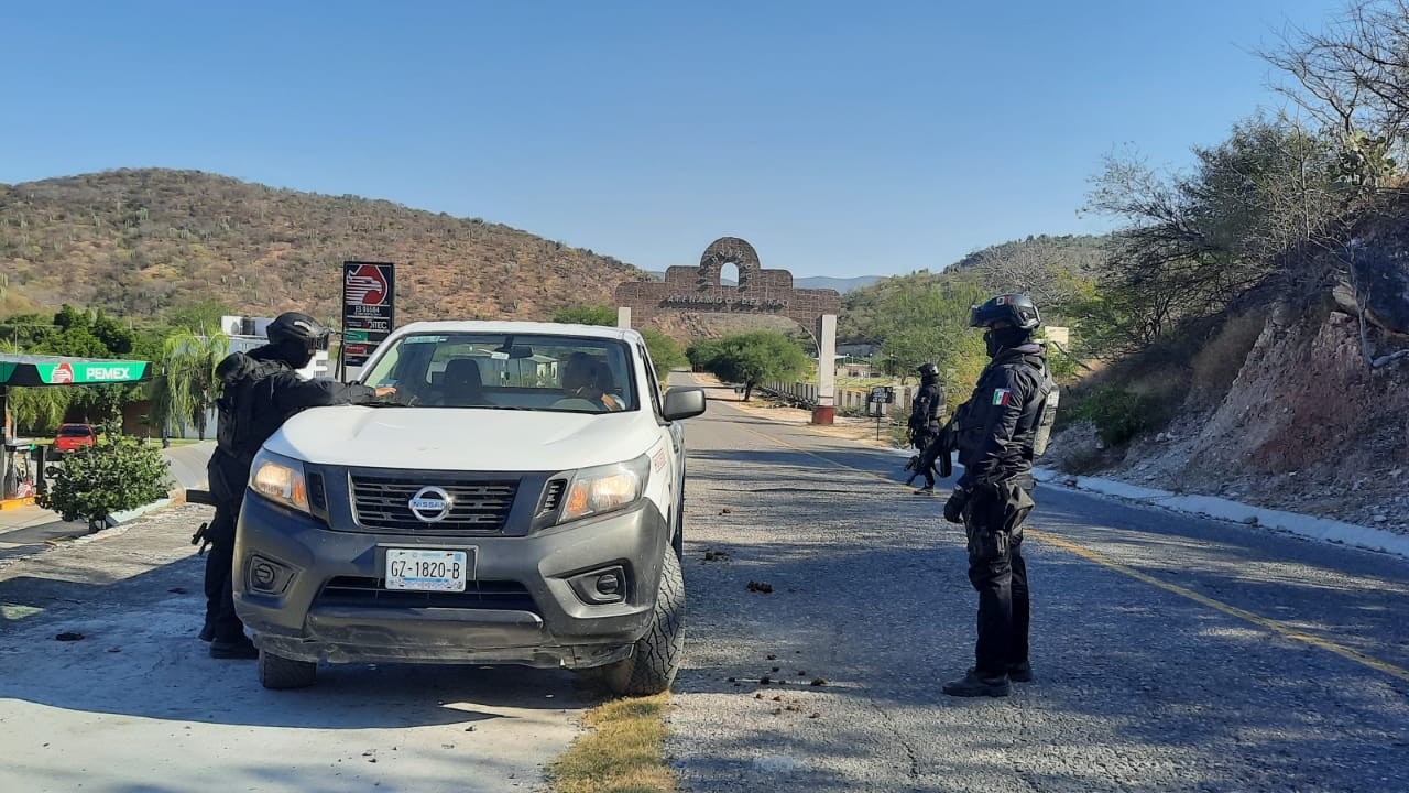 Autoridades de Guerrero refuerzan la seguridad en Huitzuco