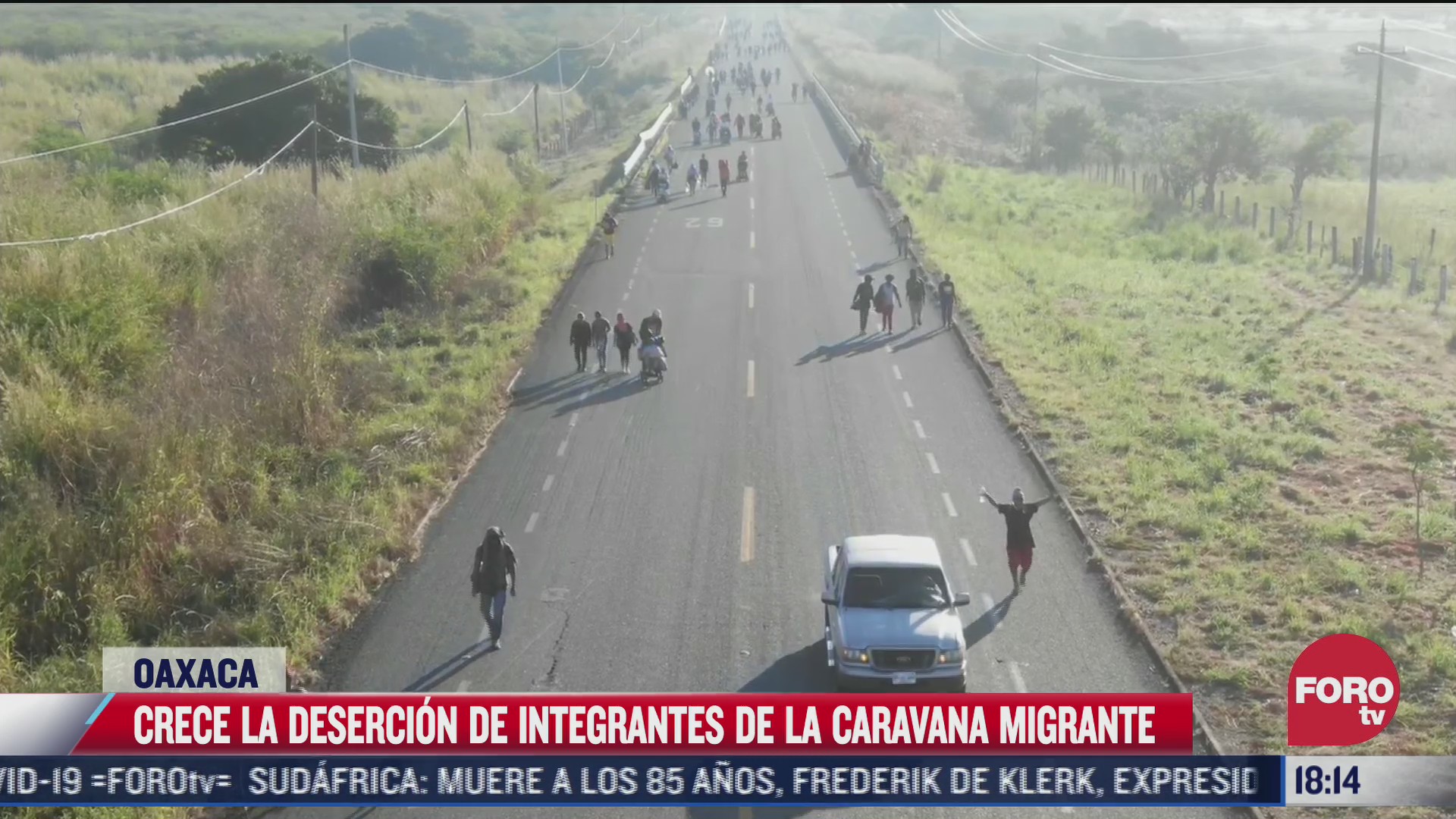 caravana migrante descansa en santiago niltepec oaxaca
