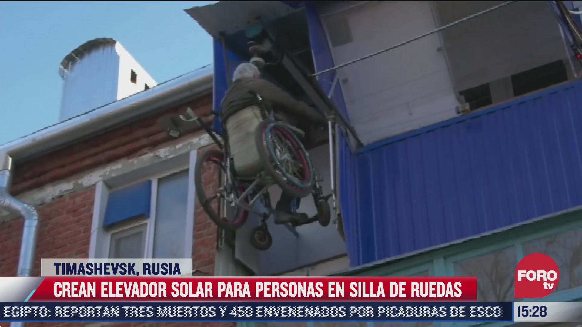 crean elevador solar para personas en silla de ruedas