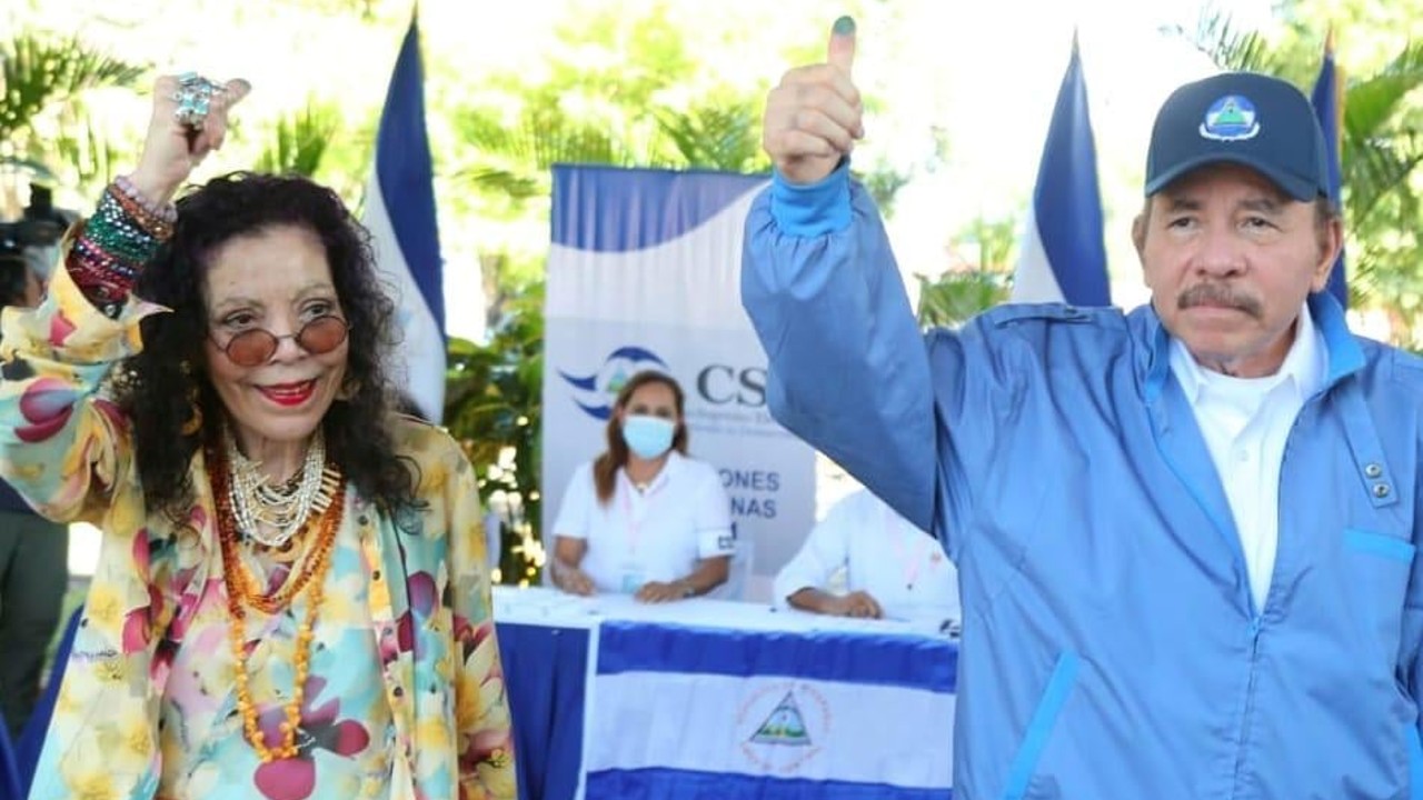 Daniel Ortega se reelige como presidente de Nicaragua con el 75% de los votos y sus opositores encarcelados