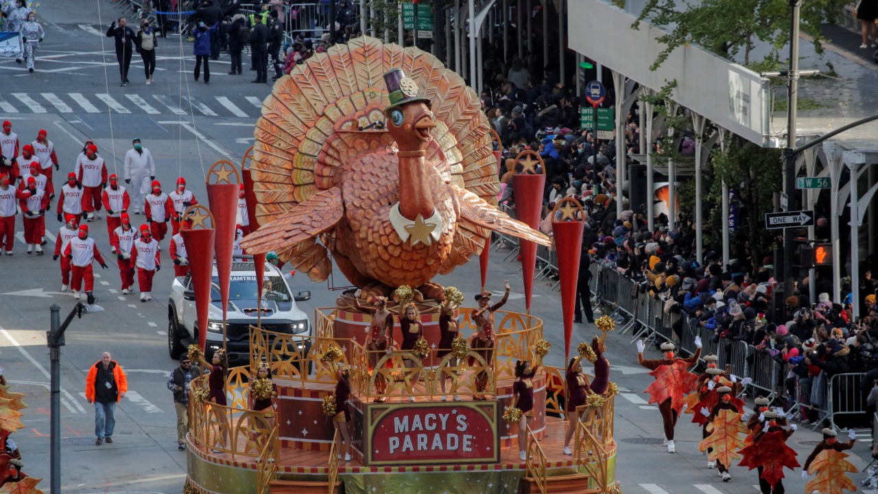 Desfile de Acción de Gracias 2021 New York carro de tradicional pavo