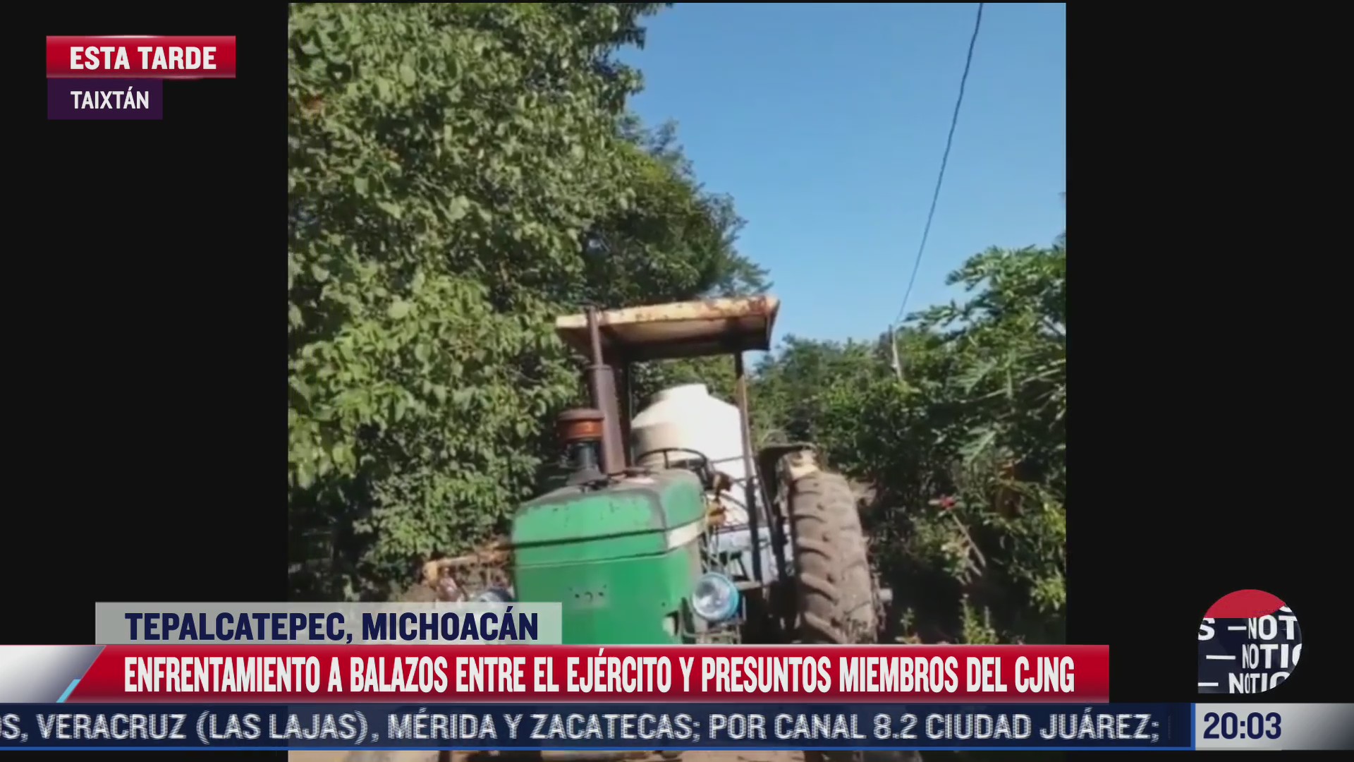 ejercito se vuelve a enfrentar al cjng en tepalcatepec michoacan