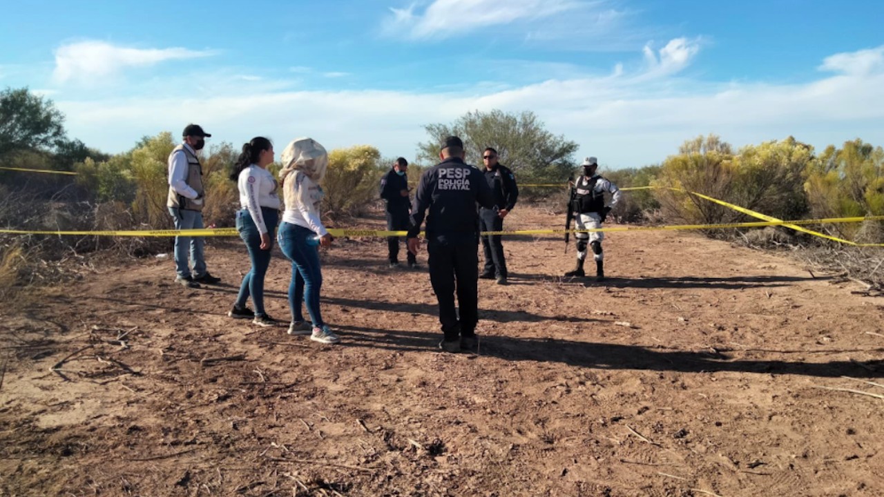 Catorce fosas clandestinas fueron encontradas en el estado de Sonora (Twitter: @fgjesonora)