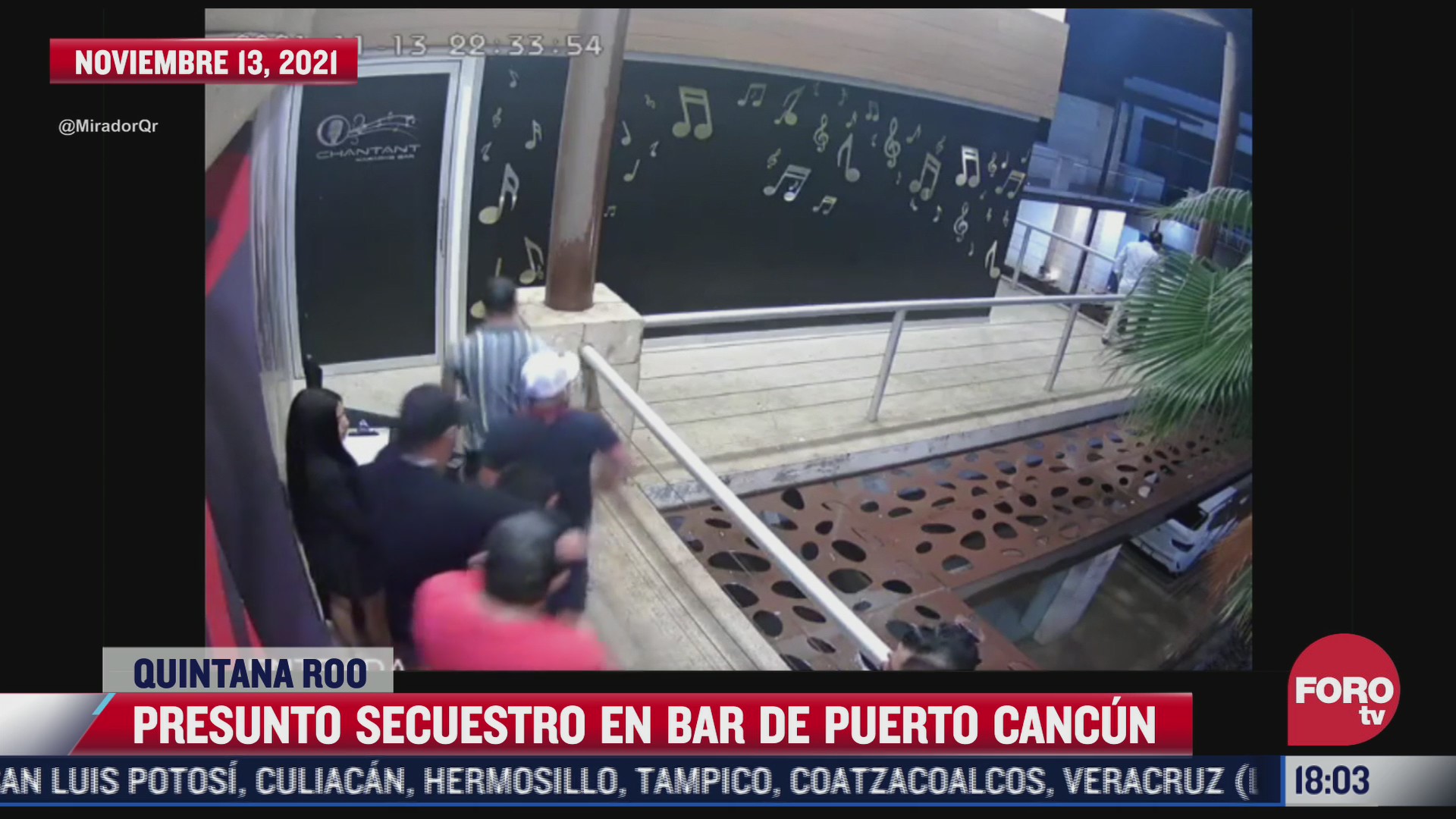 hallan muerto a sujeto secuestrado en bar de puerto cancun