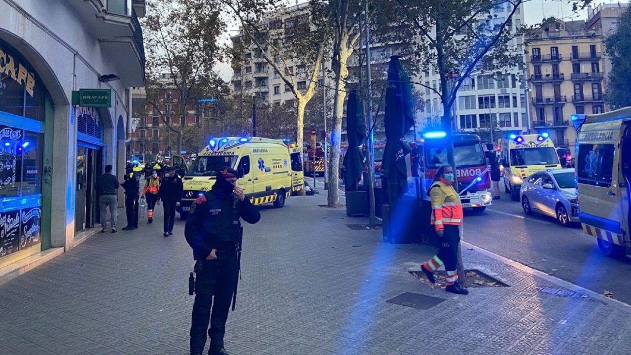 Incendio en Barcelona deja cuatro muertos, entre ellos dos niños