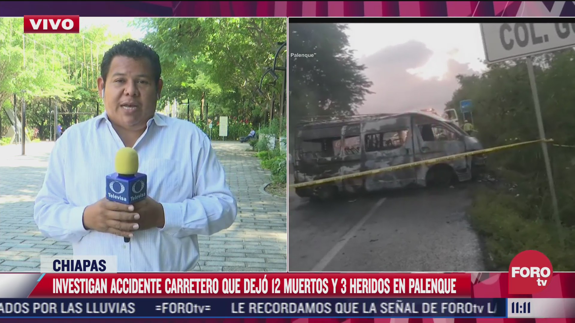 investigan accidente carretero que dejo 12 muertos en palenque chiapas
