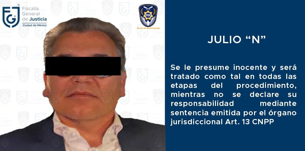 Dictan prisión preventiva contra Julio César Serna, exjefe de Gabinete de Mancera