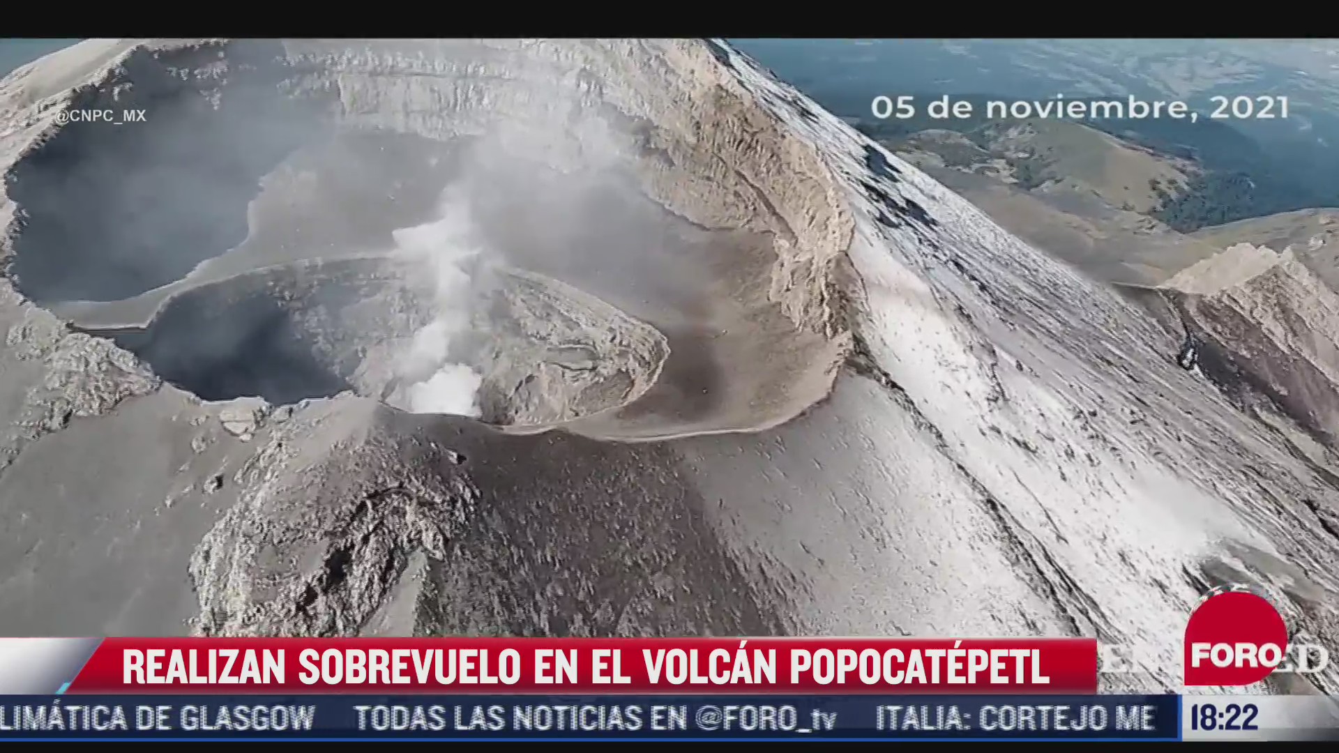 las impresionantes imagenes del volcan popocatepetl