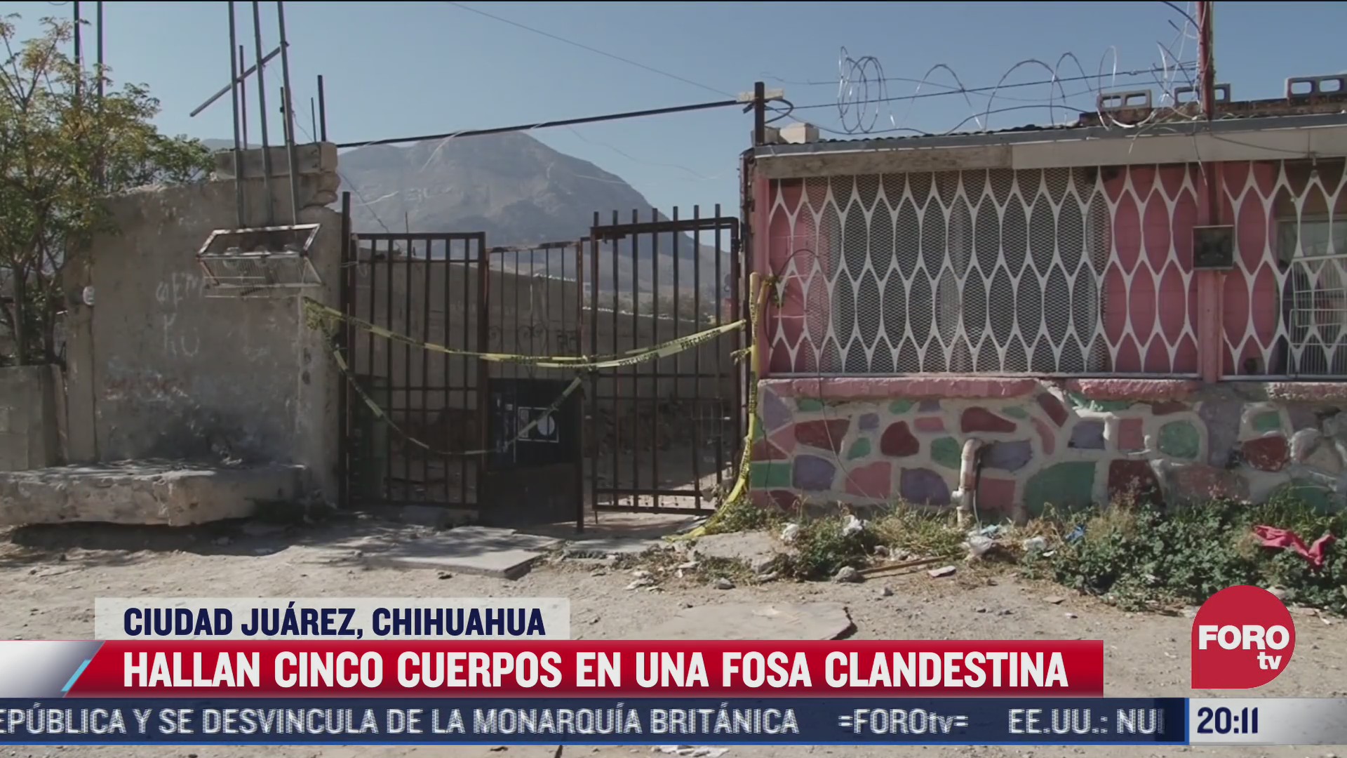 localizan fosa clandestina dentro de vivienda en ciudad juarez