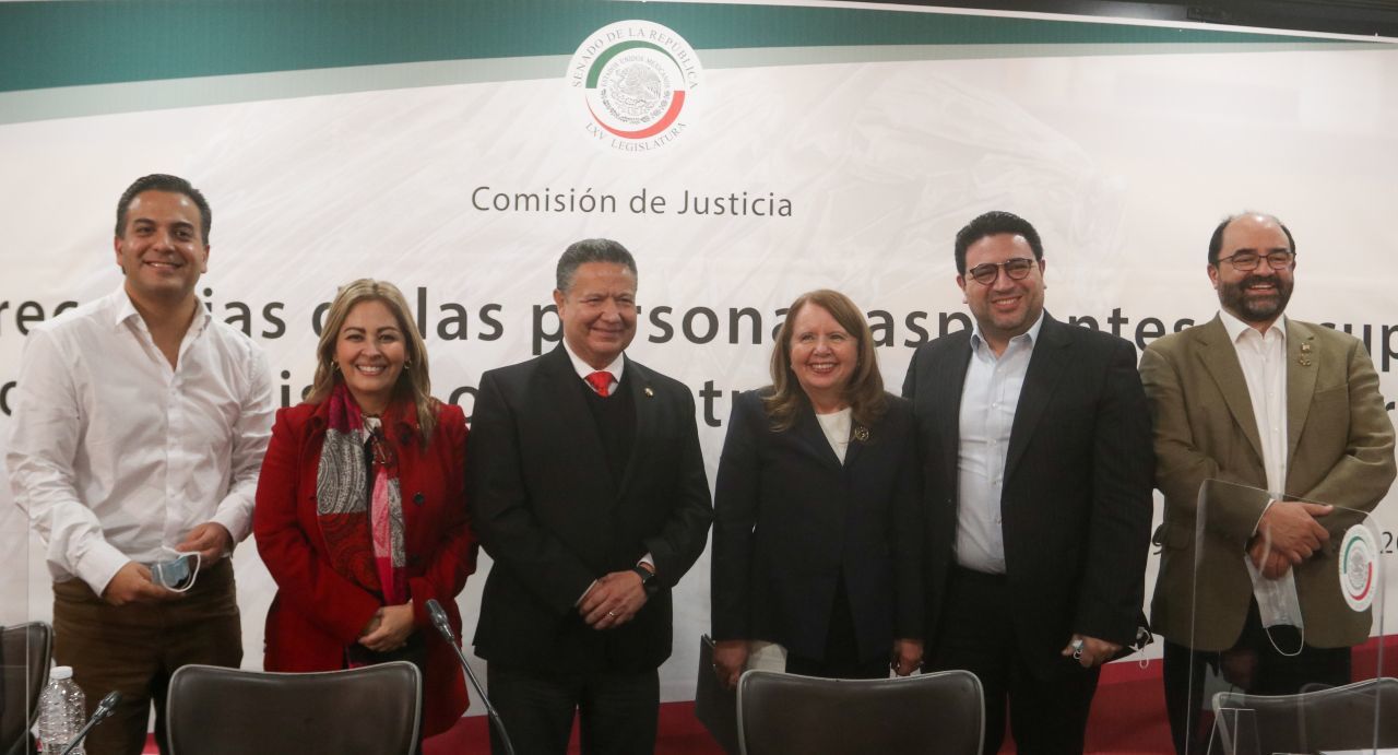 Loretta Ruíz, aspirante para el cargo de ministra en la Suprema Corte de Justicia de la Nación durante su comparecencia en el Senado de la República (Cuartoscuro)