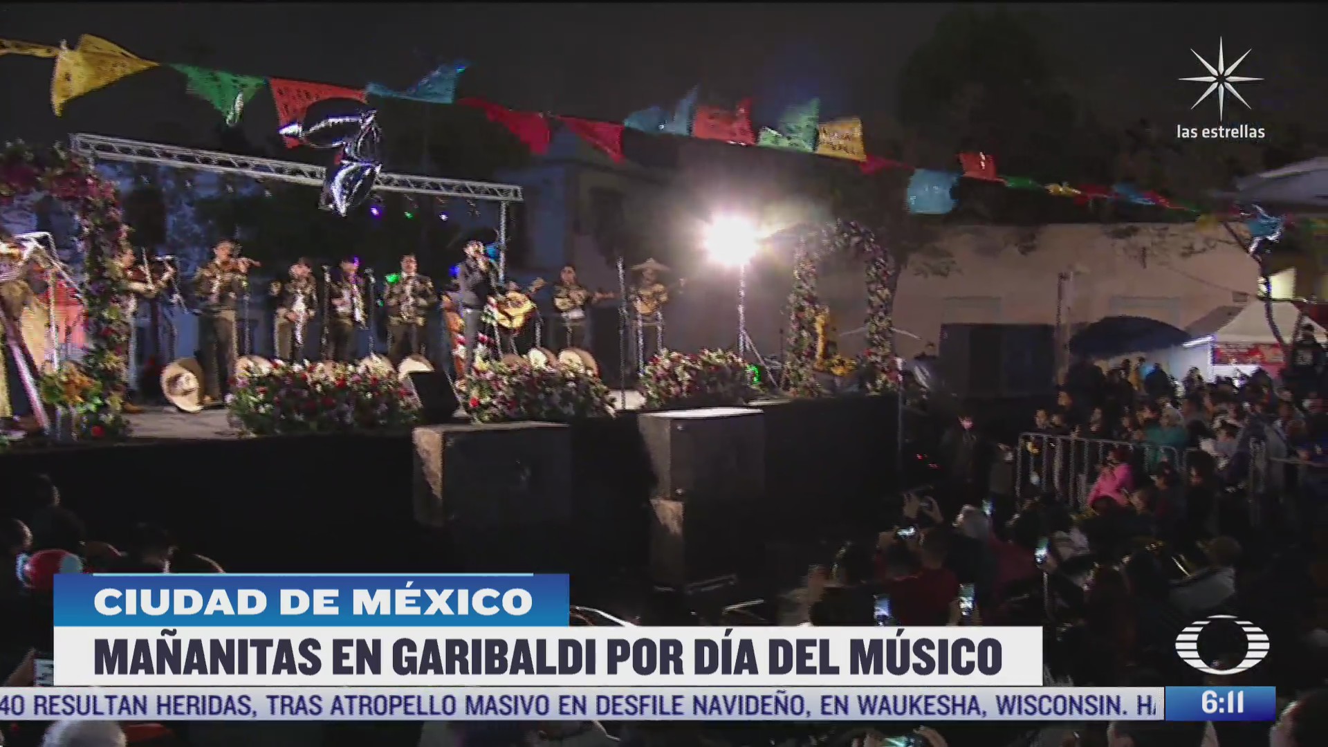 mariachis festejan el dia del musico en plaza garibaldi cdmx