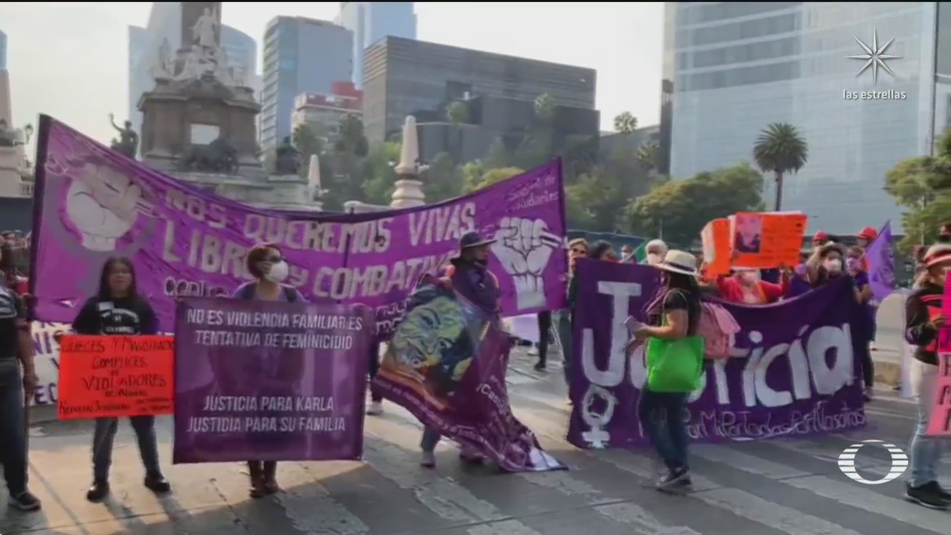 25N: Así fue la marcha feminista contra la violencia de género en CDMX
