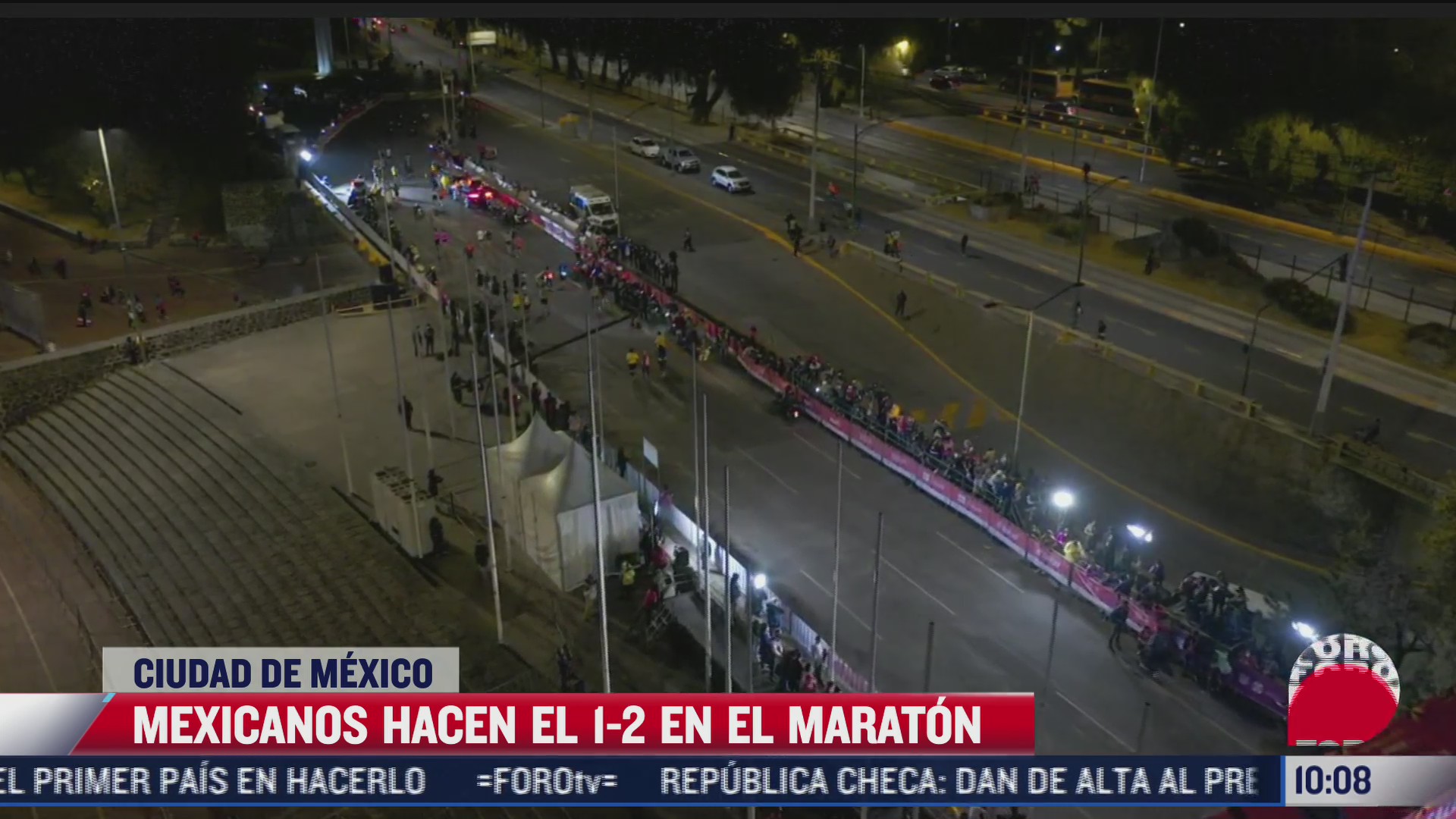 mexicanos hacen el 1 2 en el maraton de cdmx