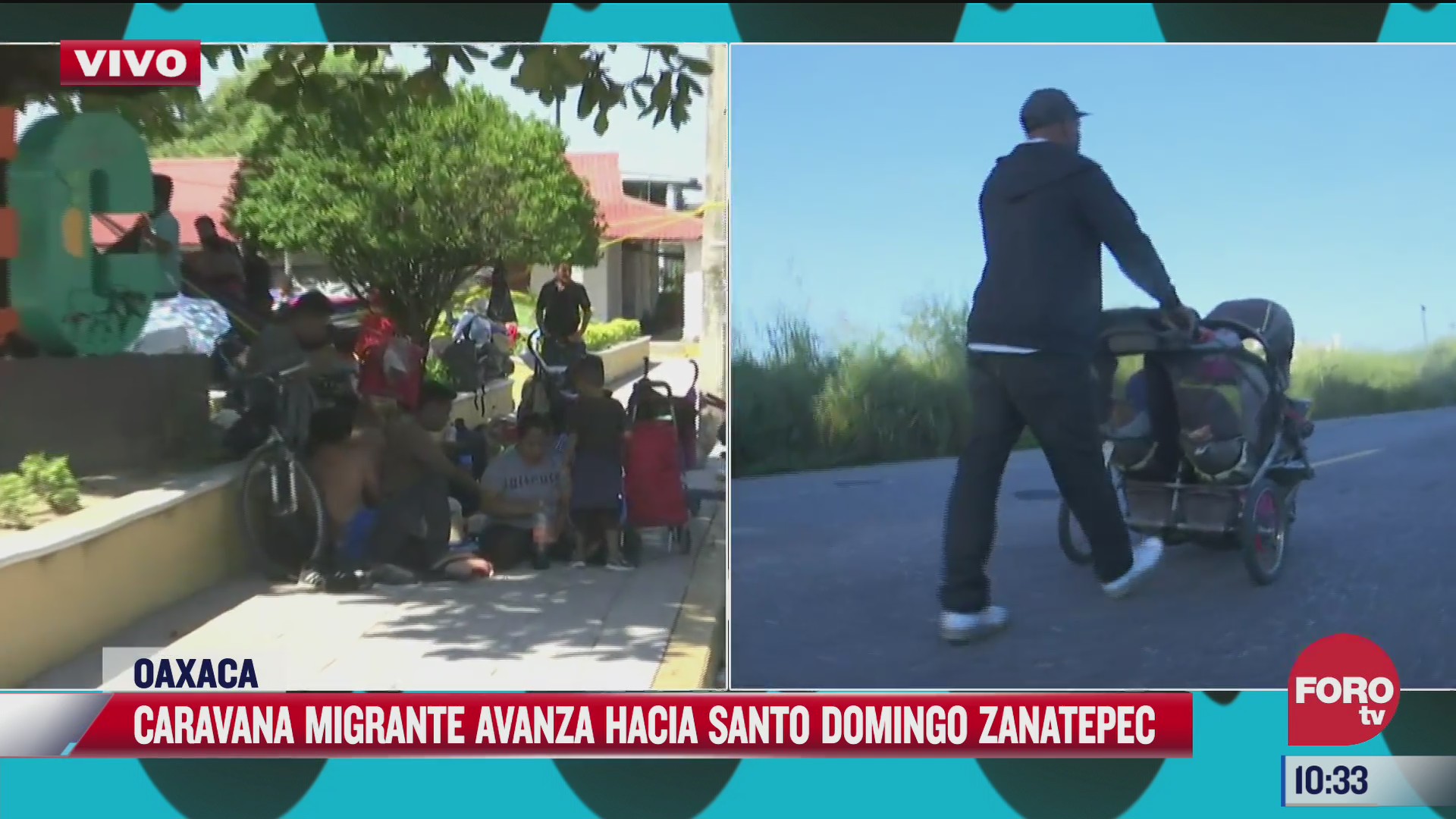 migrantes retoman su camino hacia santo domingo zanatepec