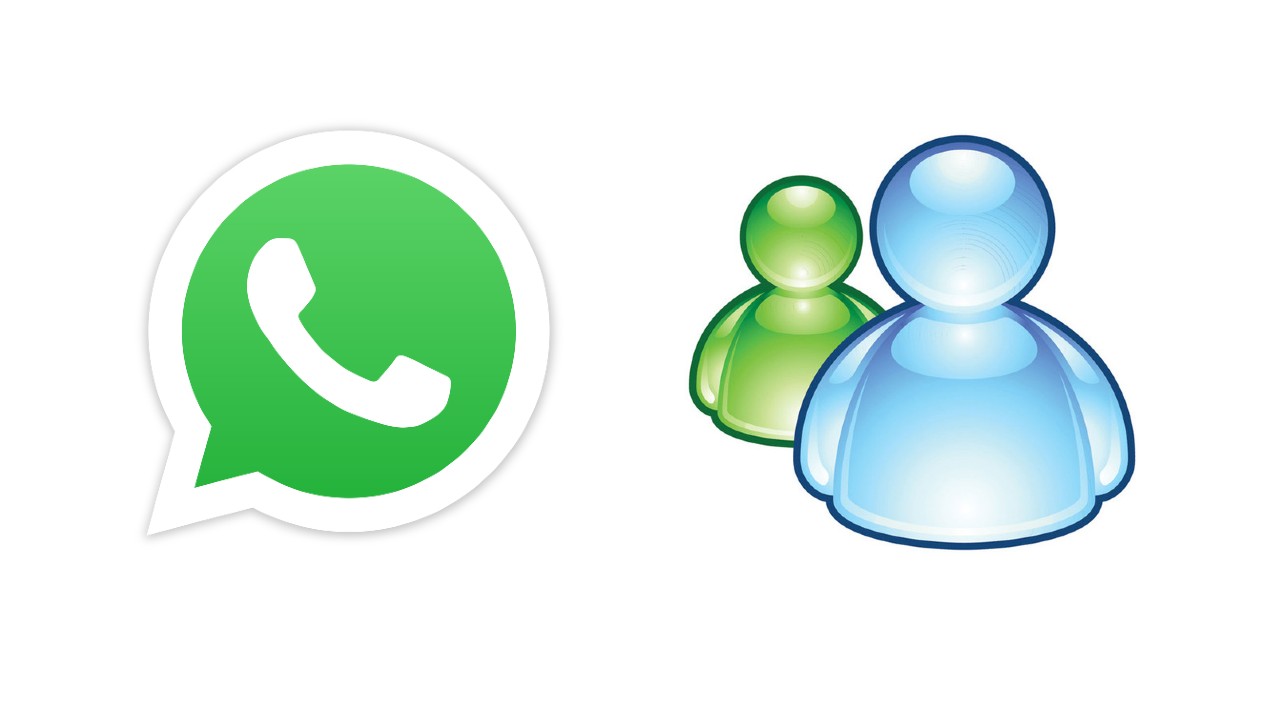 WhatsApp suene MSN Messenger