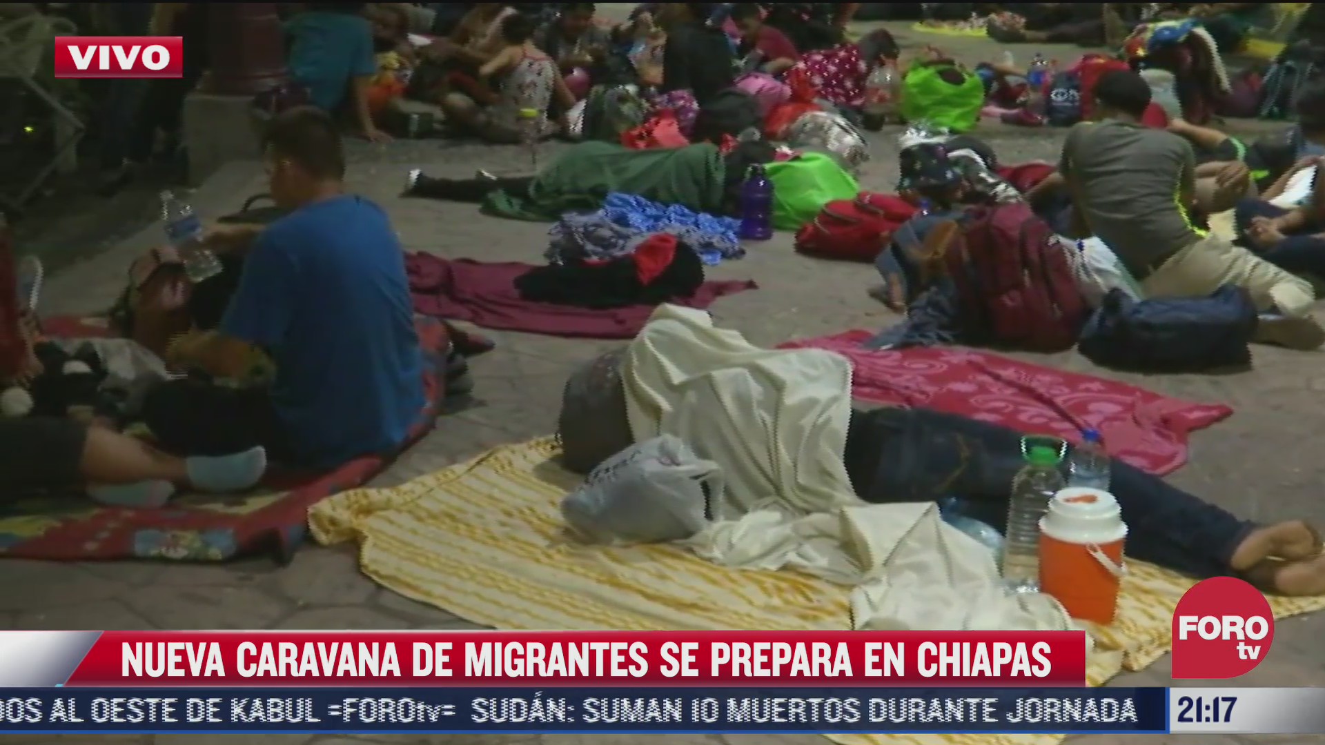 nueva caravana migrante se alista en chiapas